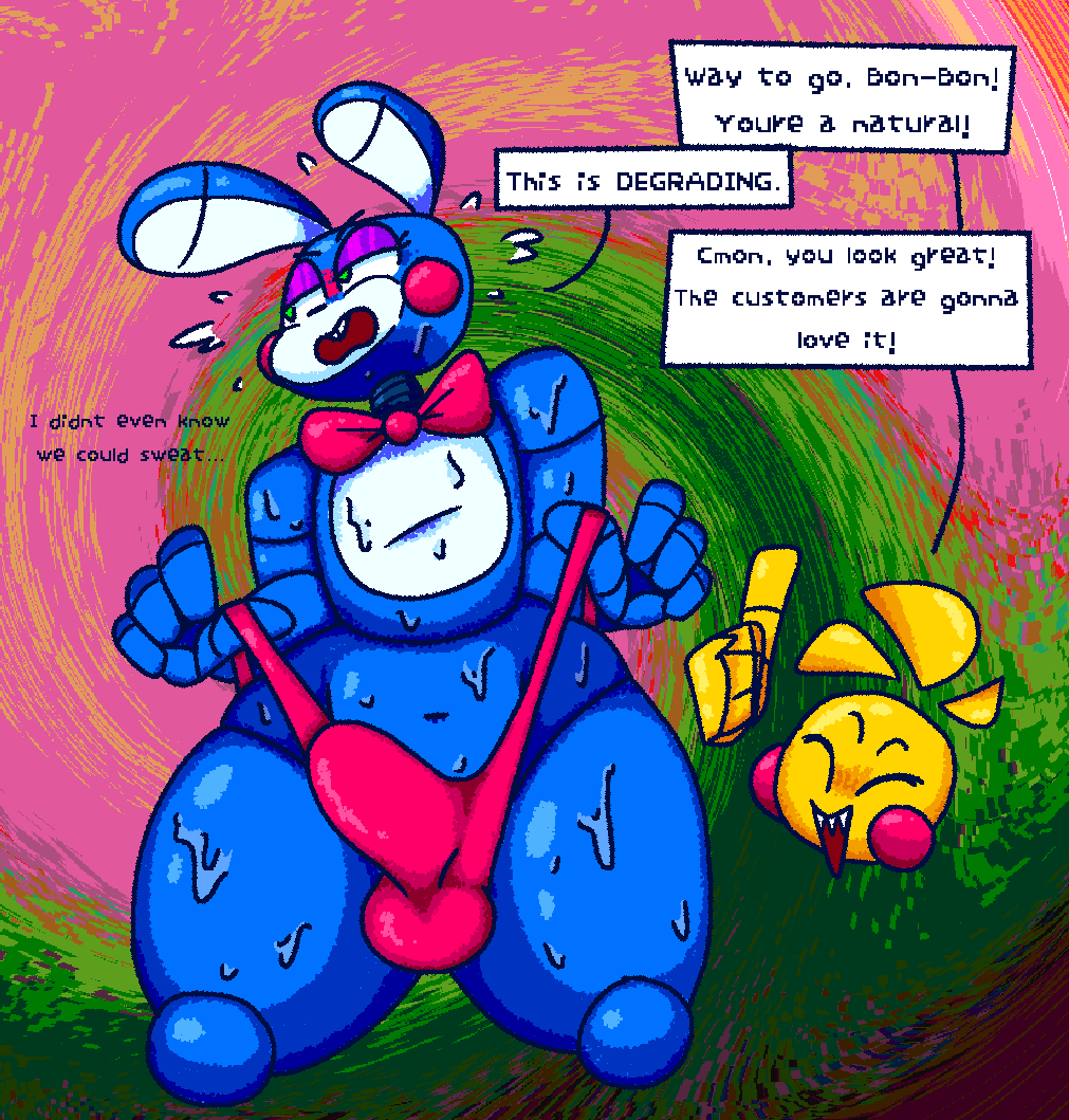 Toy Bonnie (Fnaf) Rule 34 Image