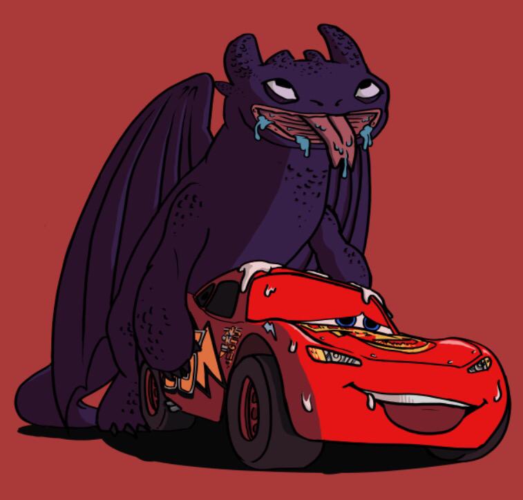 Lightning Mcqueen (Cars (Film)) Rule 34 Image