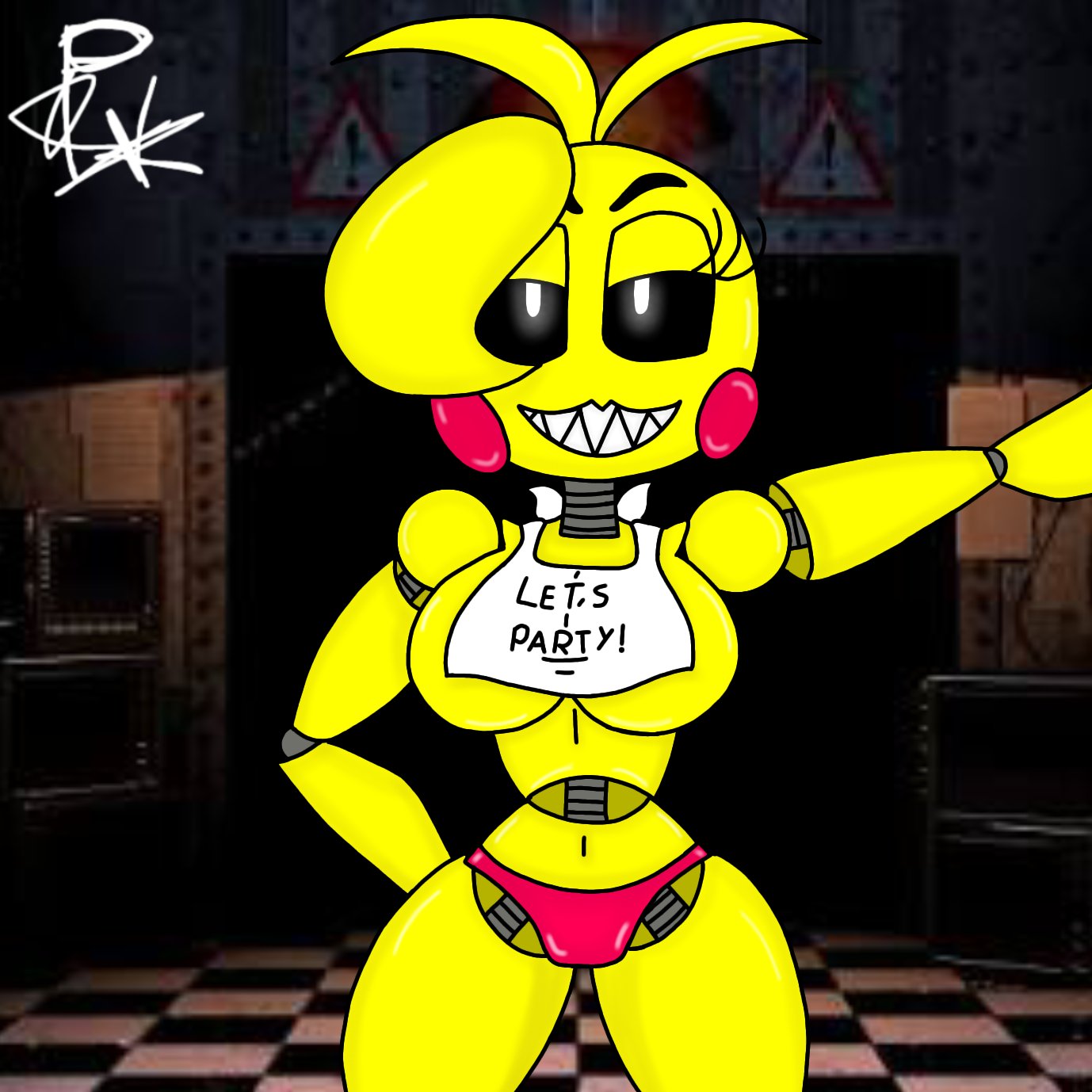 Toy Chica (Fnaf) Rule 34 Image