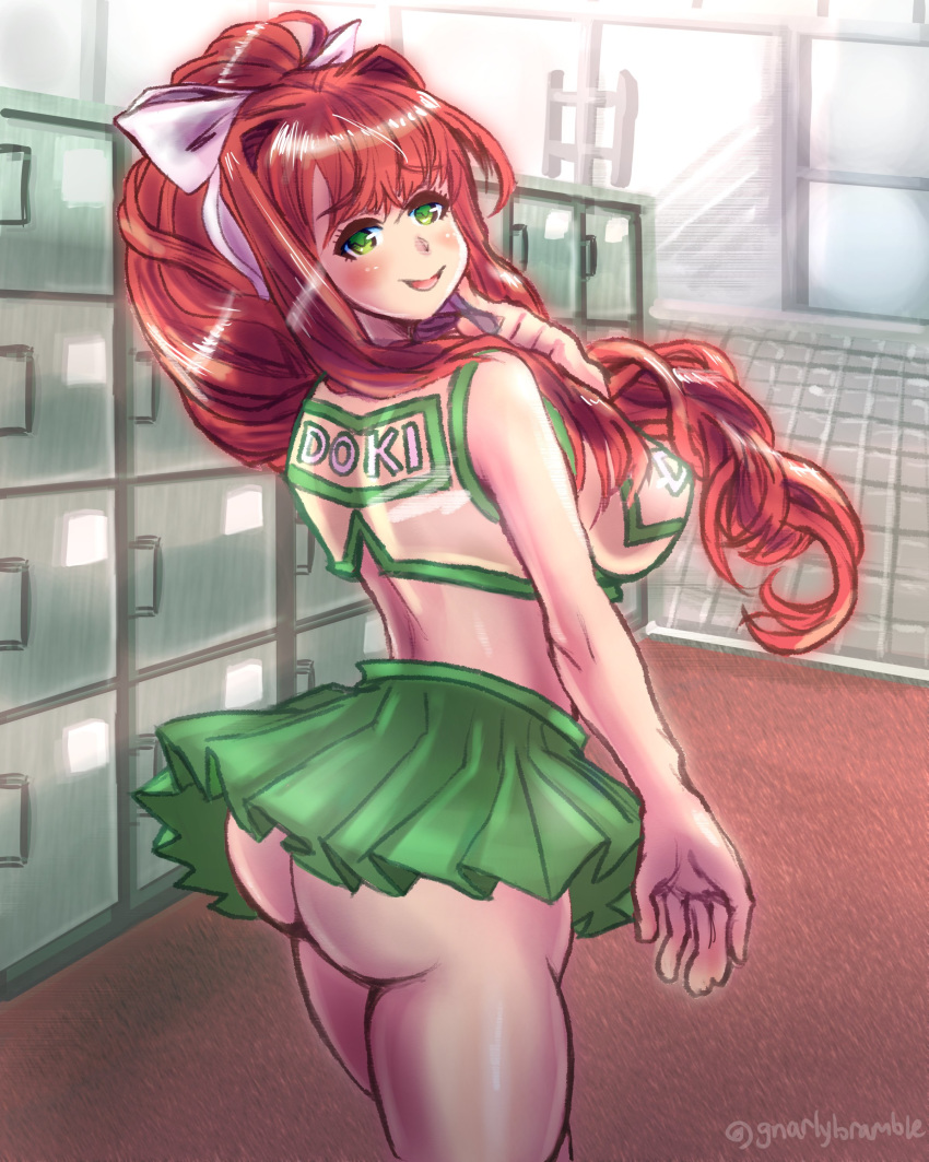 Monika (Doki Doki Literature Club) Rule 34 Image