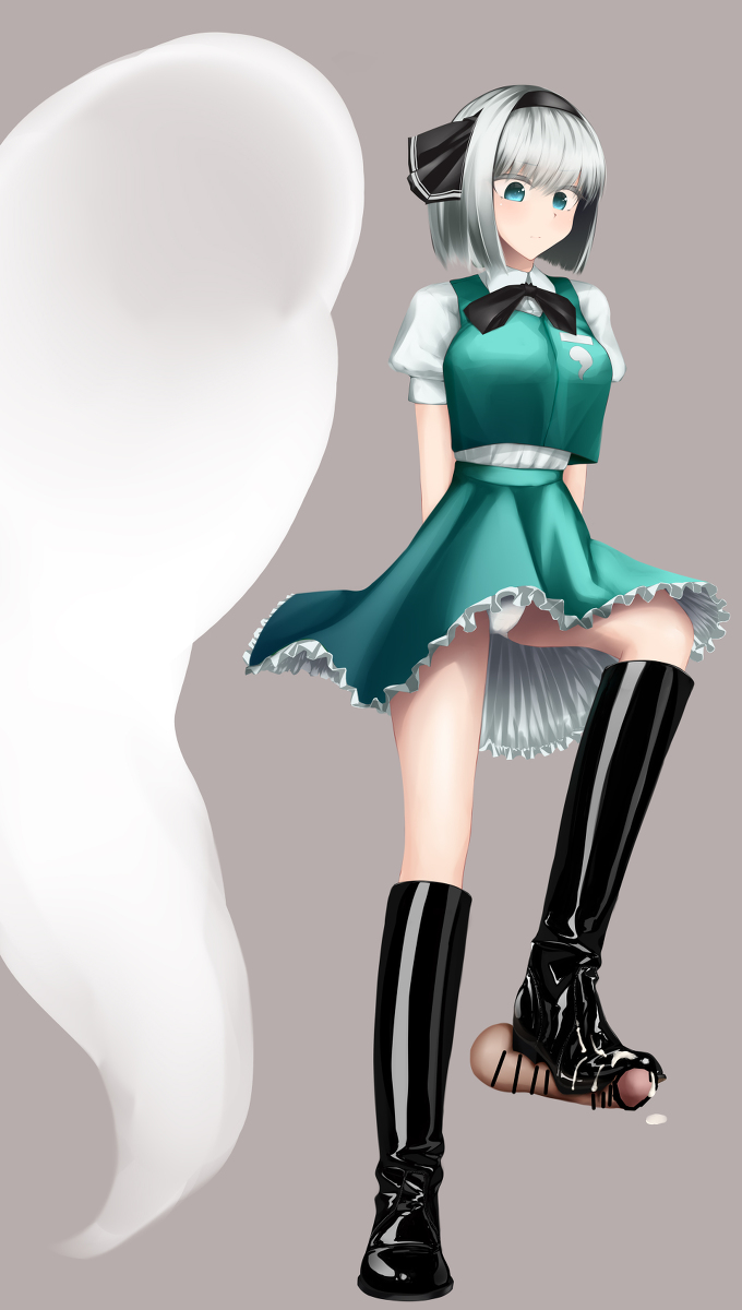 Youmu Konpaku (Touhou) Rule 34 Image