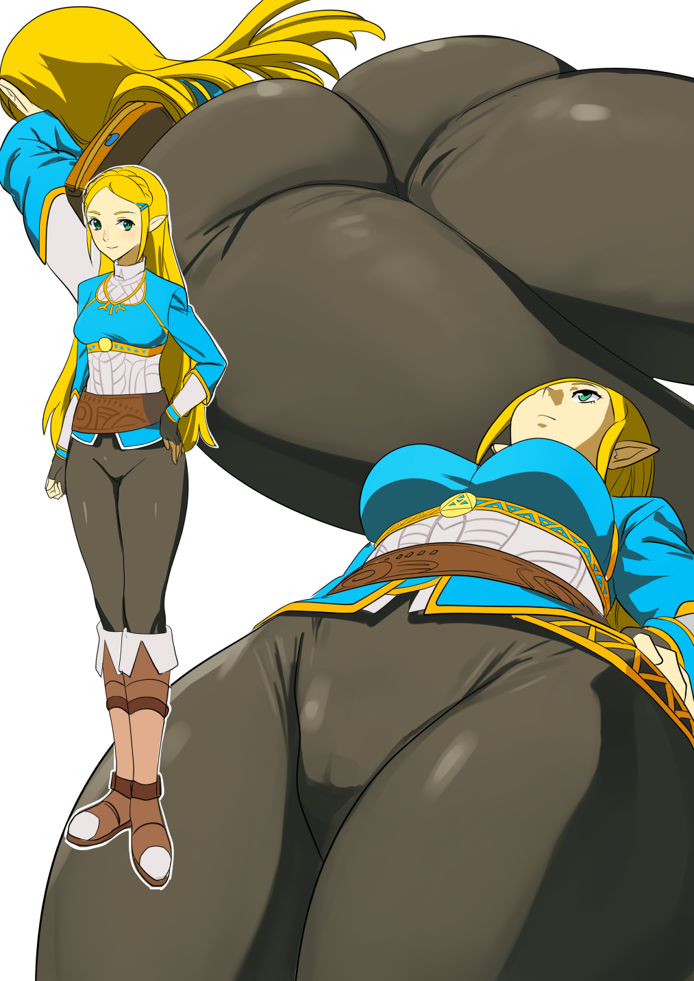 Princess Zelda (Breath Of The Wild) Rule 34 Image