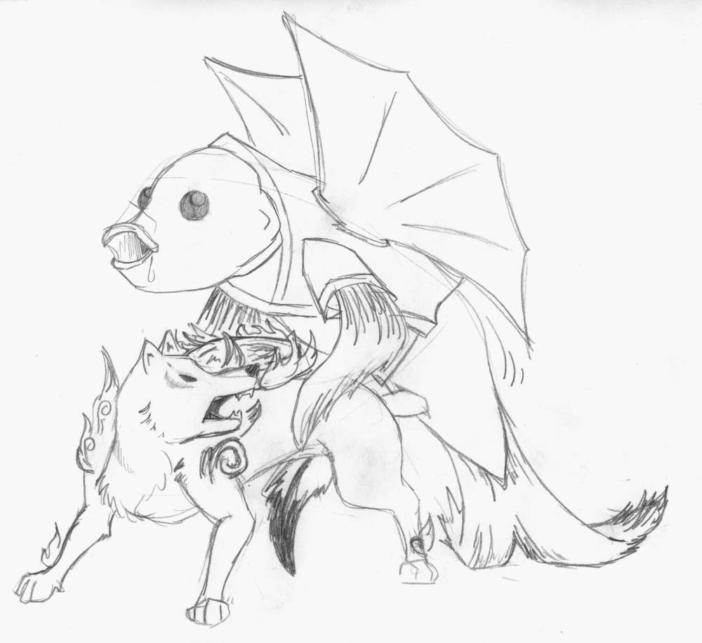 Amaterasu (Okami) Rule 34 Image