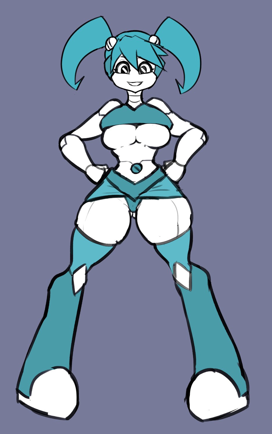 Jenny Wakeman (My Life As A Teenage Robot) Rule 34 Image