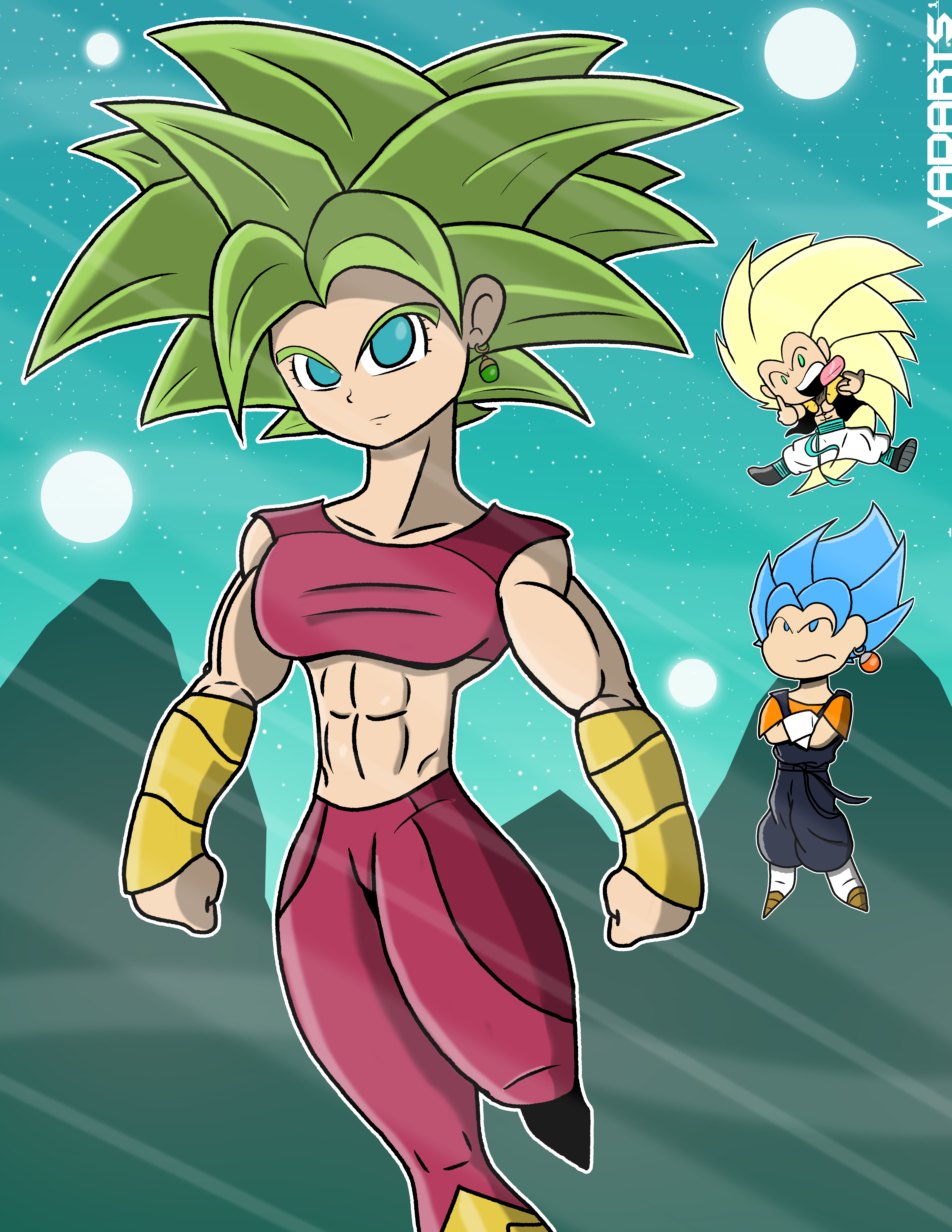 Gotenks (Dragon Ball) Rule 34 Image