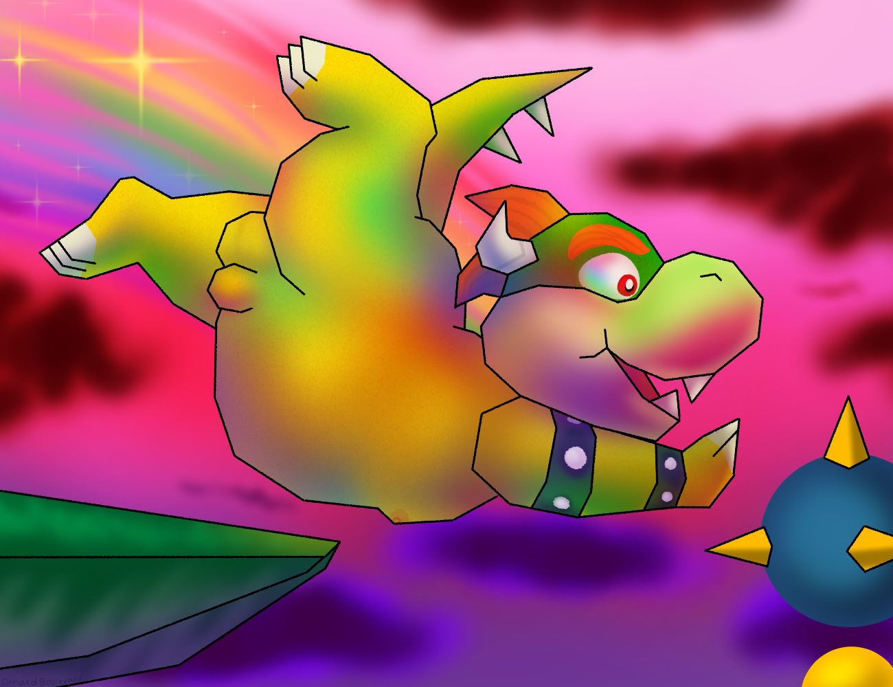 Bowser (Mario (Series)) Rule 34 Image