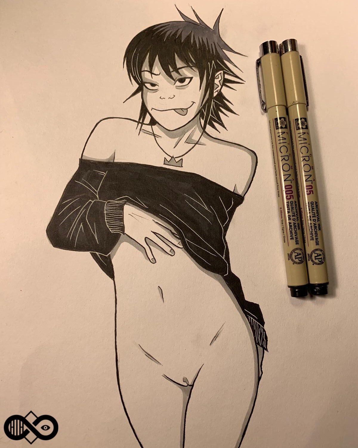 Noodle (Gorillaz) Rule 34 Image