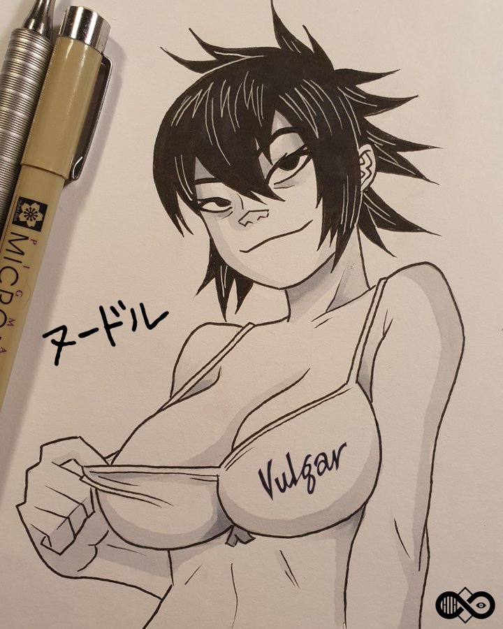 Noodle (Gorillaz) Rule 34 Image
