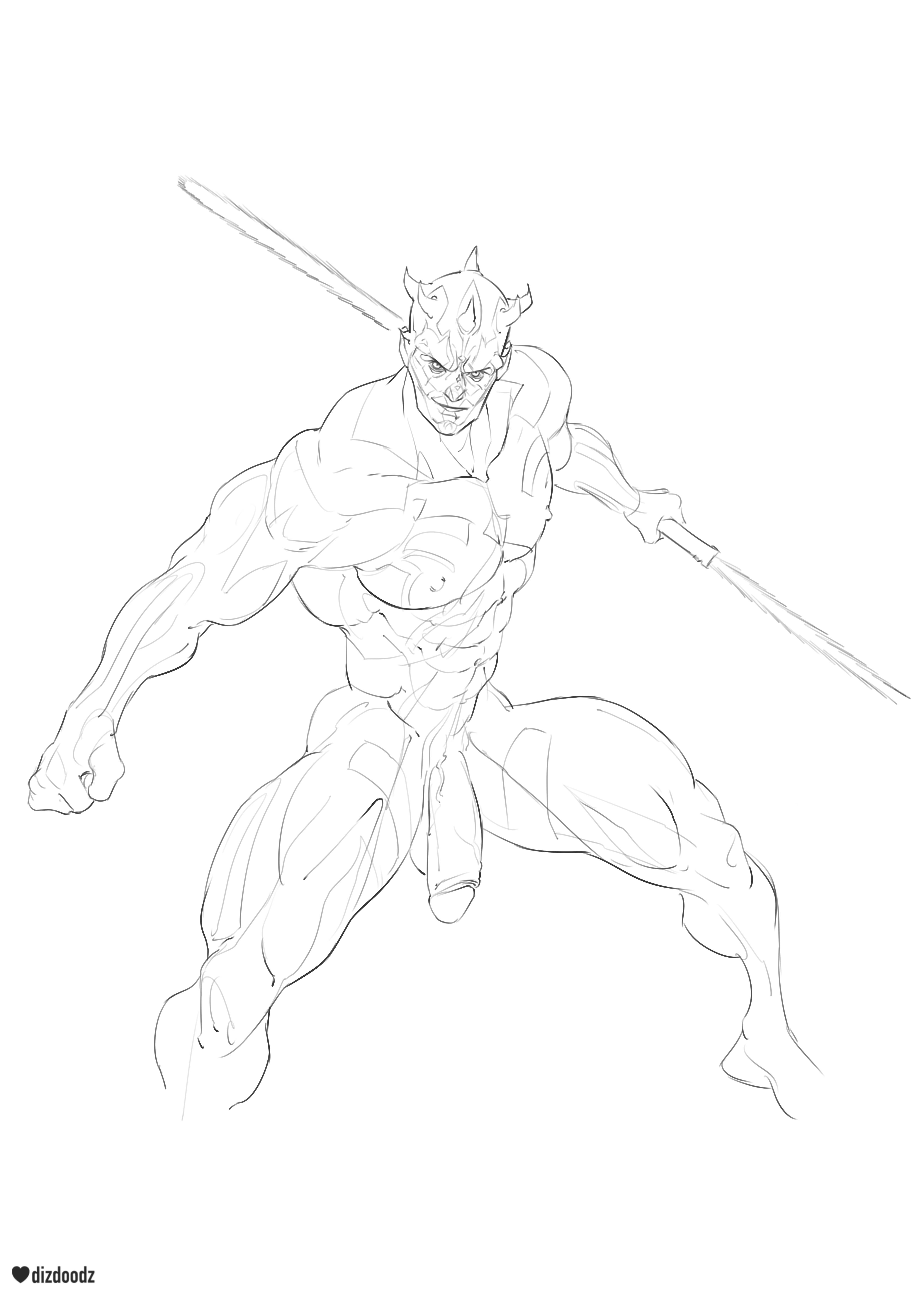 Darth Maul (Star Wars) Rule 34 Image