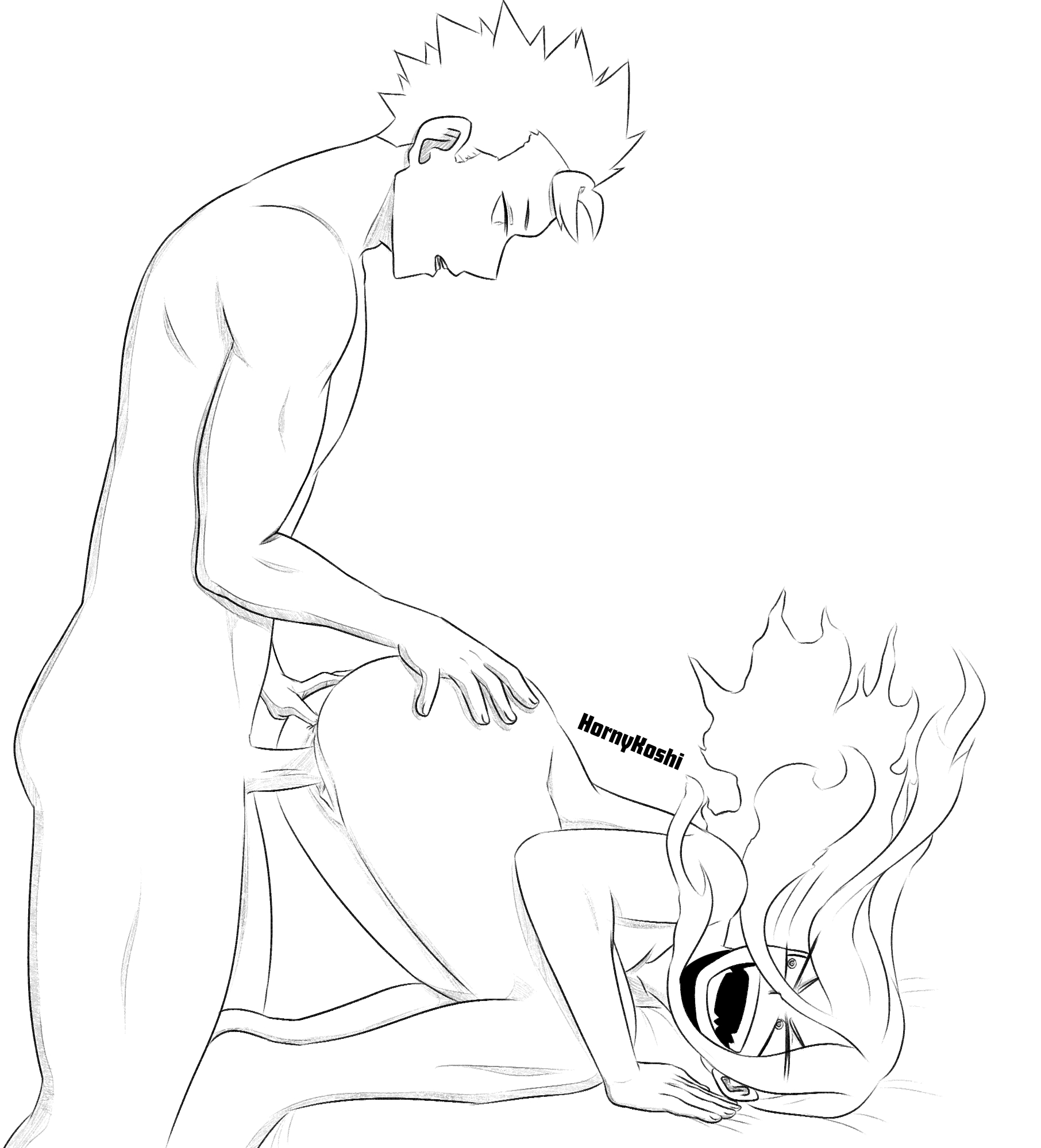 Burnin (My Hero Academia) Rule 34 Image