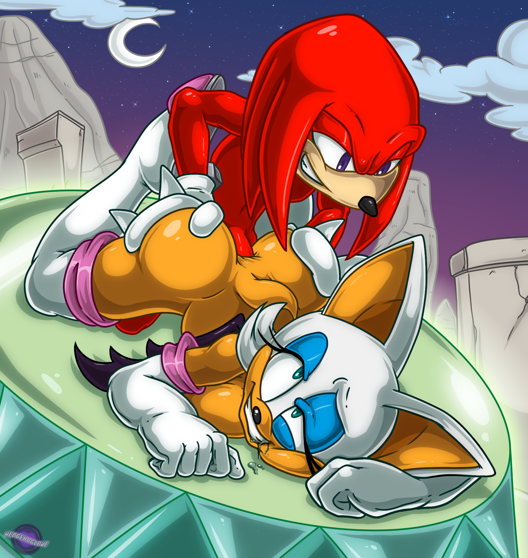 Knuckles The Echidna (Sonic (Series)) Rule 34 Image