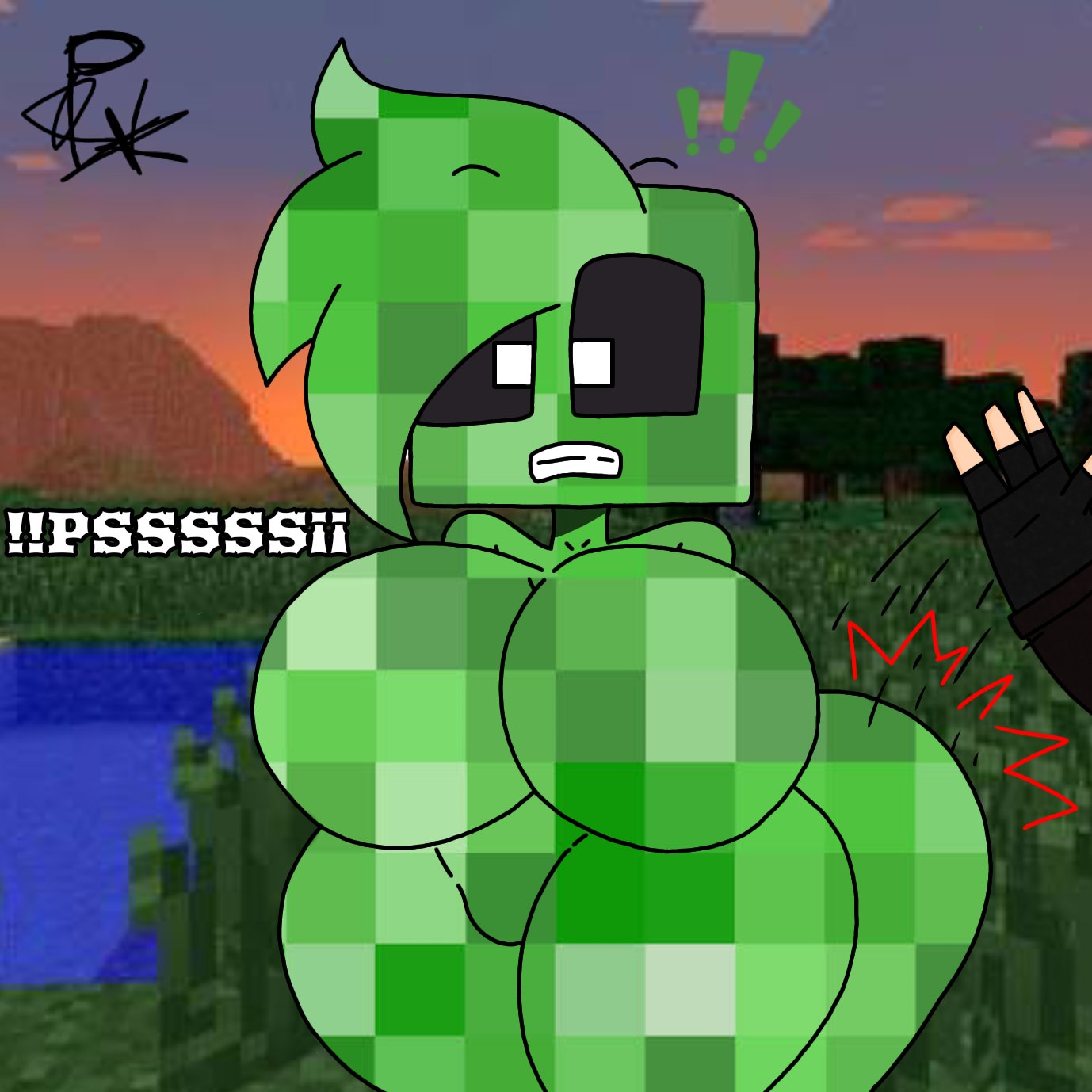 Creeper (Minecraft) Rule 34 Image