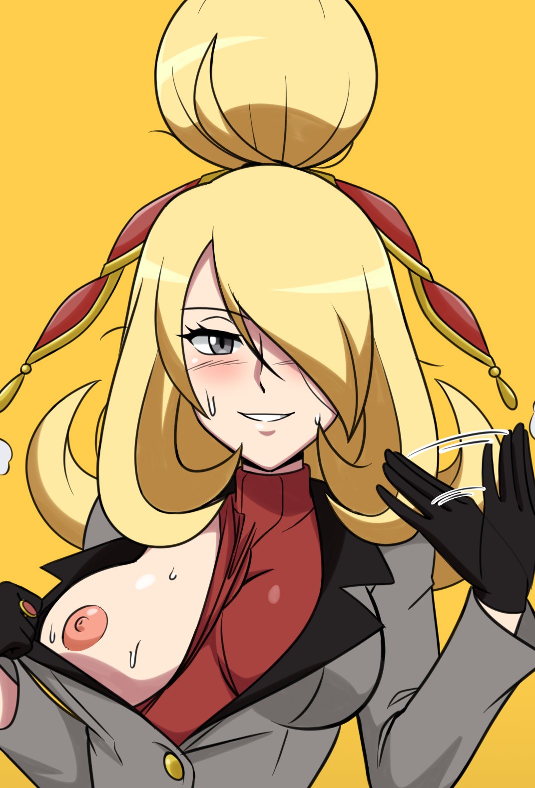 Cynthia (Pokemon) Rule 34 Image