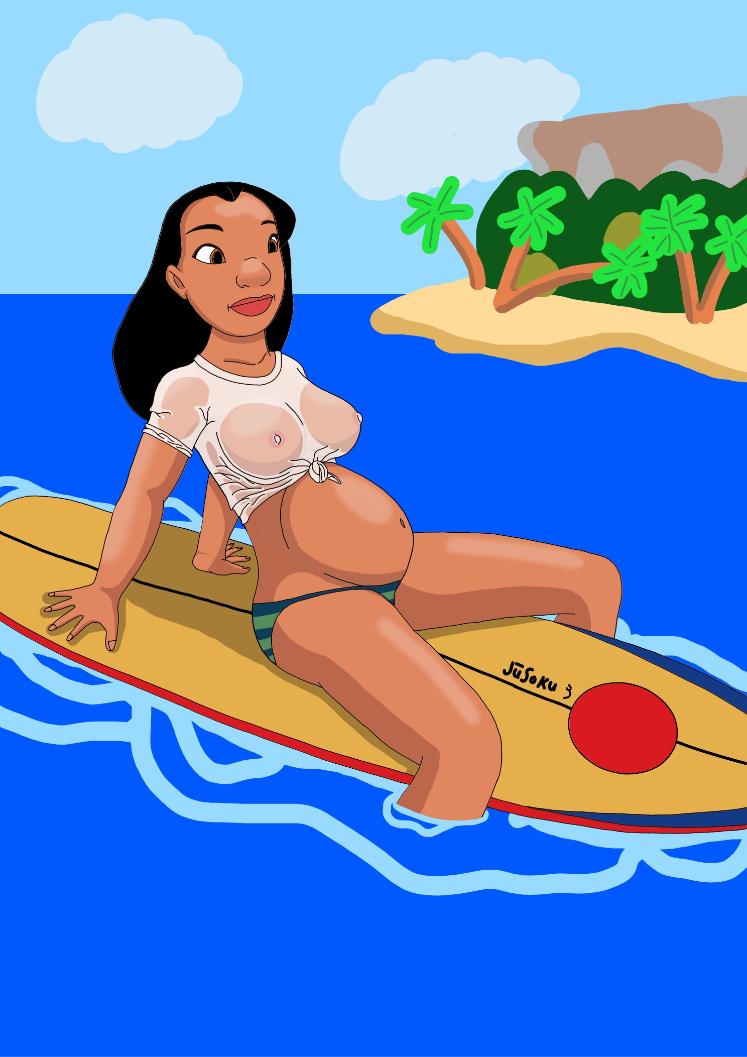 Nani Pelekai (Lilo And Stitch) Rule 34 Image