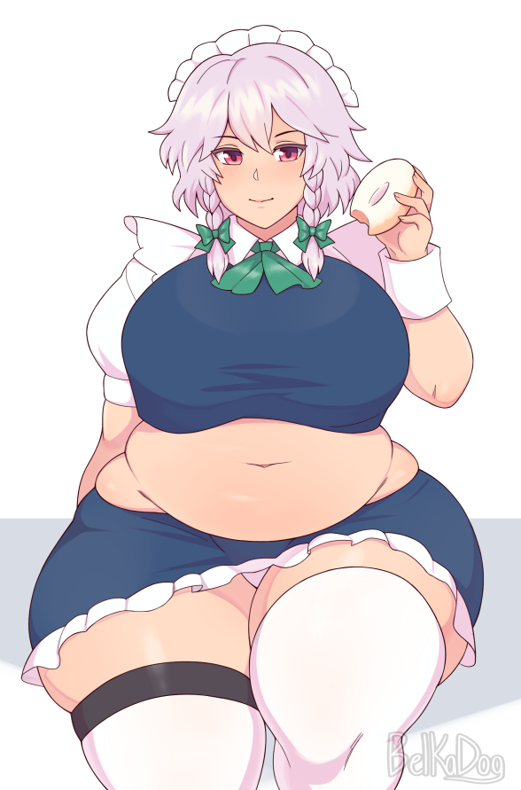 Sakuya Izayoi (Touhou) Rule 34 Image