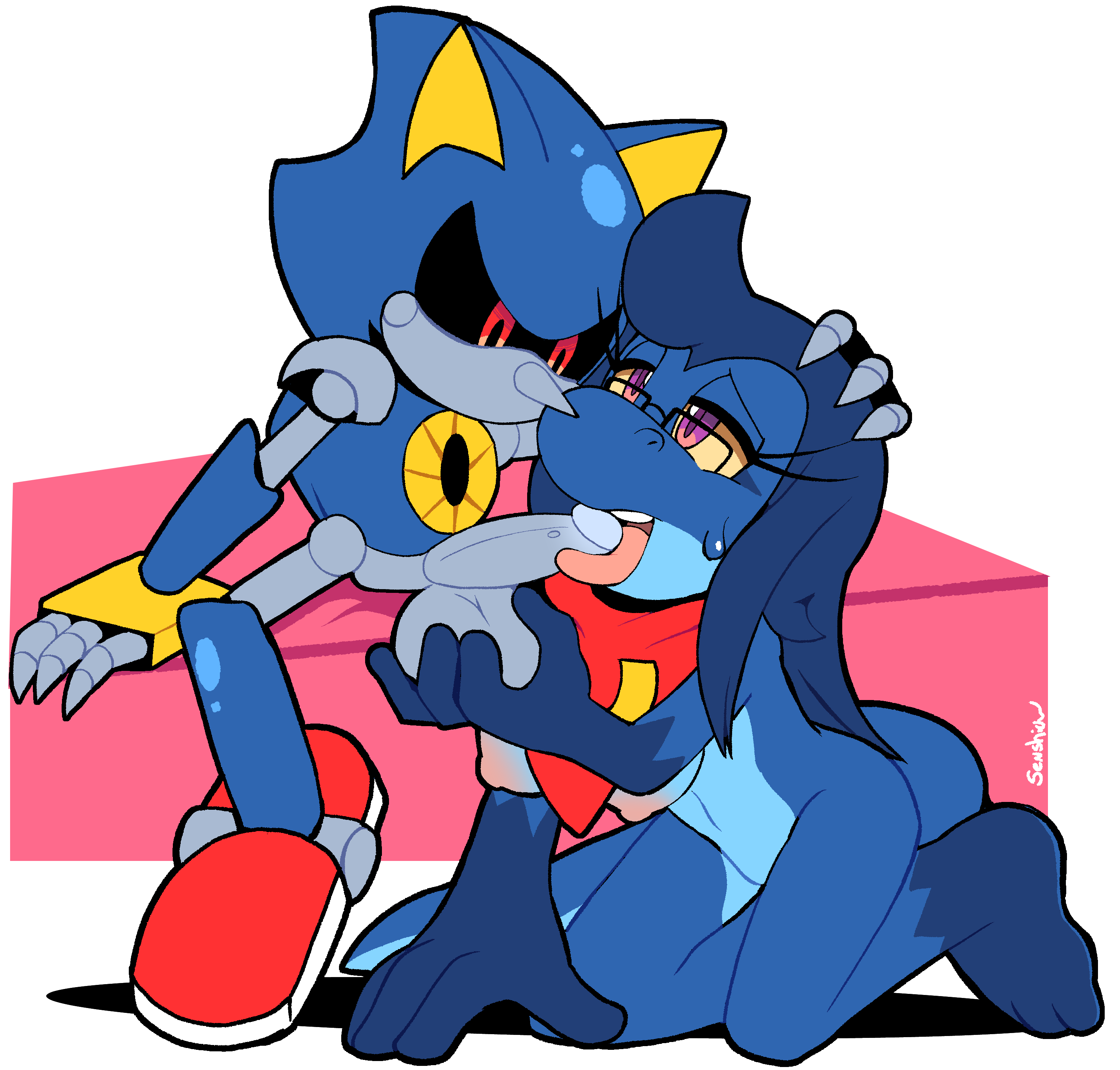 Metal Sonic (Sega) Rule 34 Image