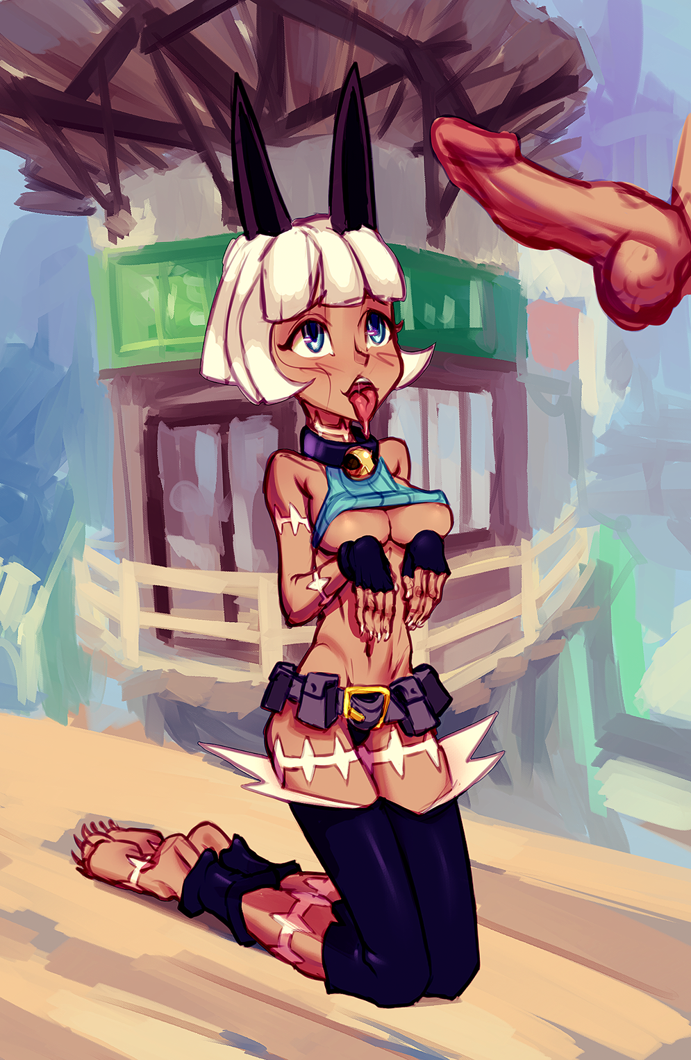 Nadia Fortune (Skullgirls) Rule 34 Image