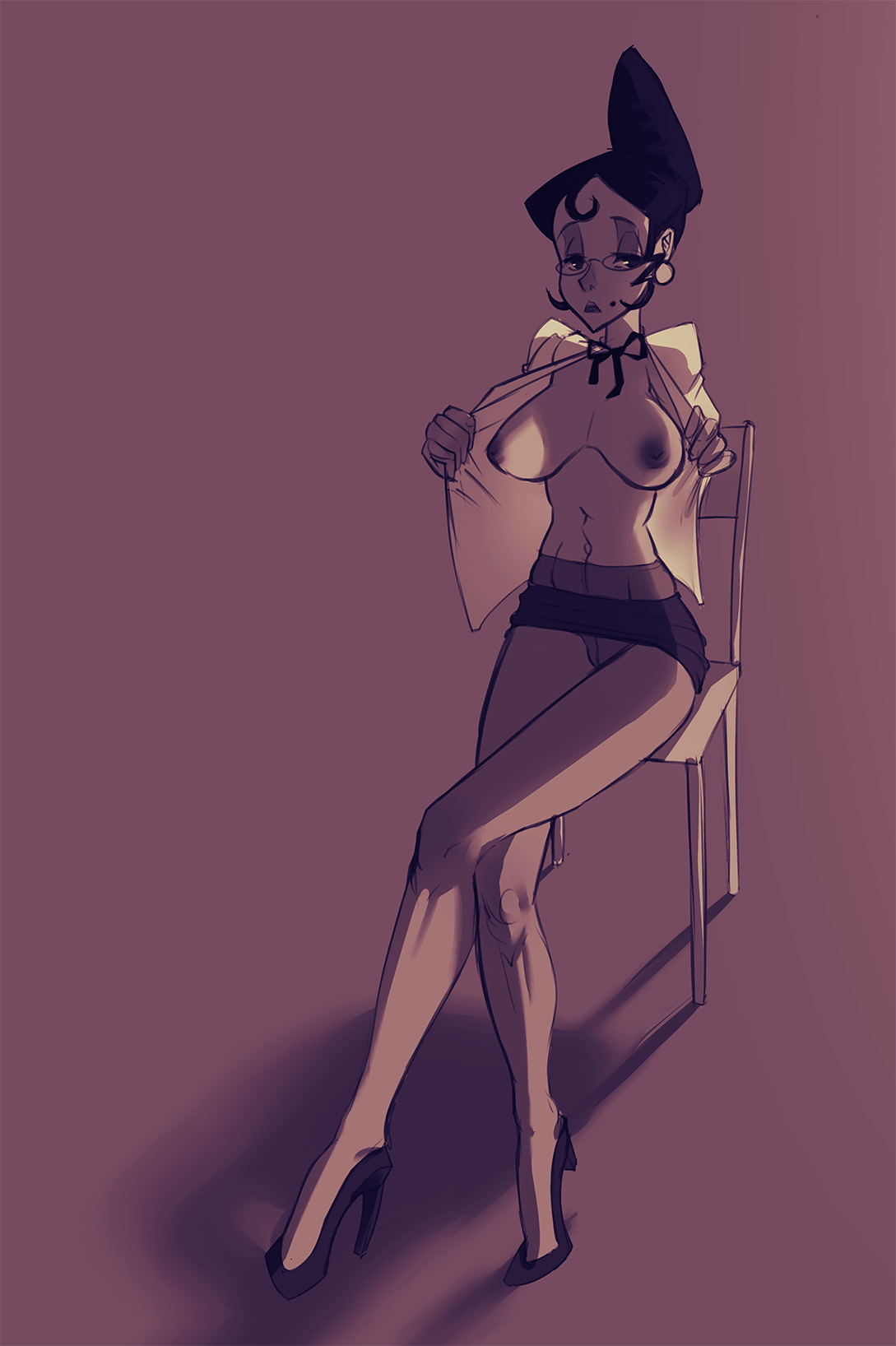 Mrs. Victoria (Skullgirls) Rule 34 Image