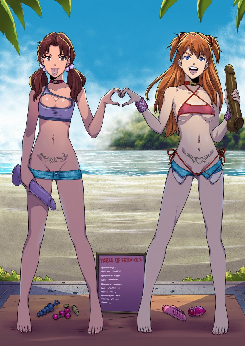 Asuka Langley Sohryu (Neon Genesis Evangelion) Rule 34 Image