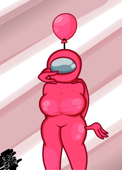Pink (Among Us) Rule 34 Image