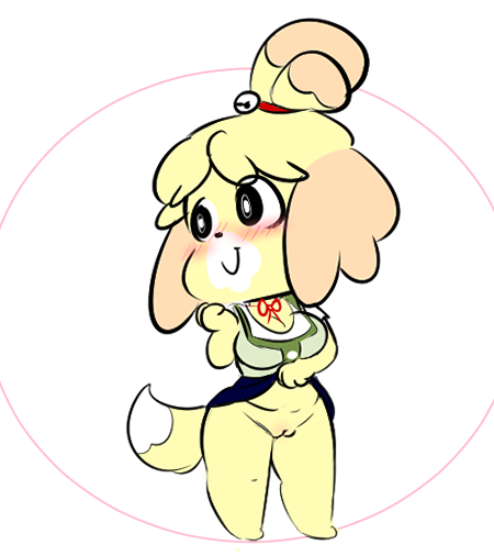 Isabelle (Animal Crossing) Rule 34 Image