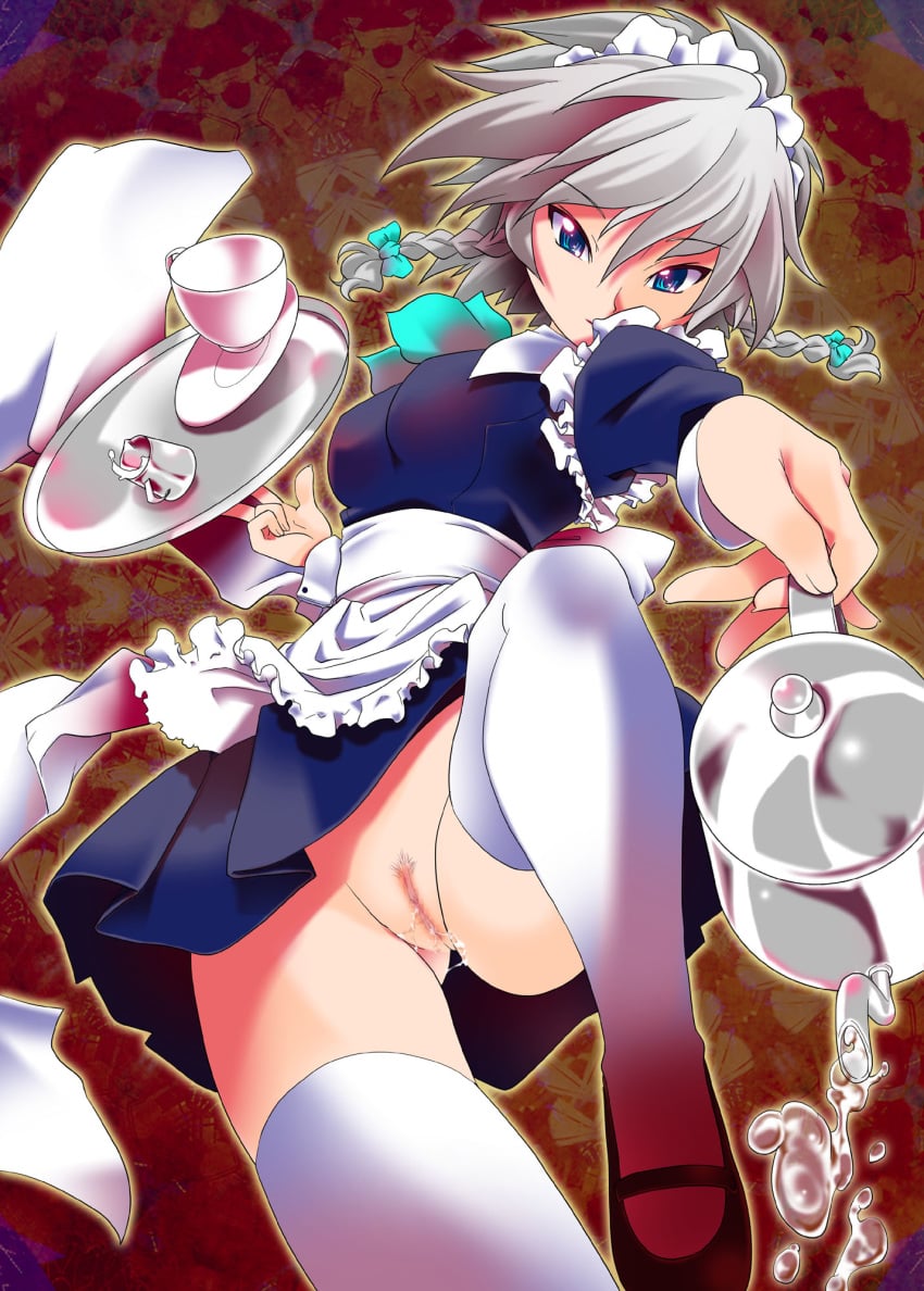 Sakuya Izayoi (Team Shanghai Alice) Rule 34 Image