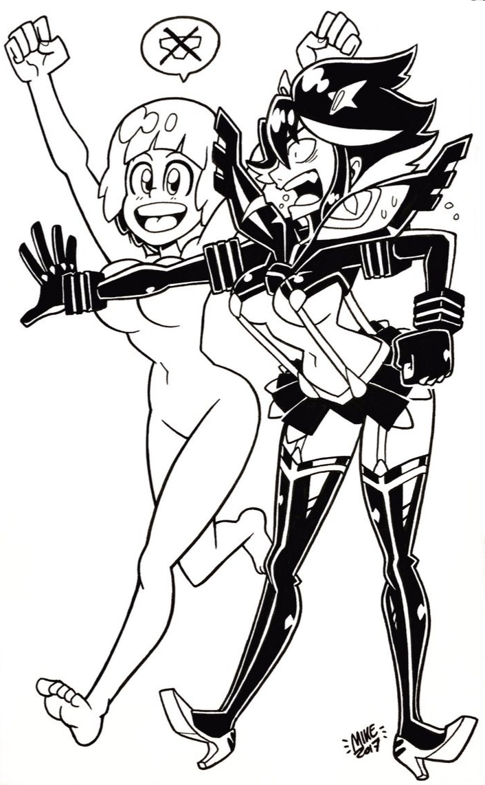 Mankanshoku Mako (Kill La Kill) Rule 34 Image