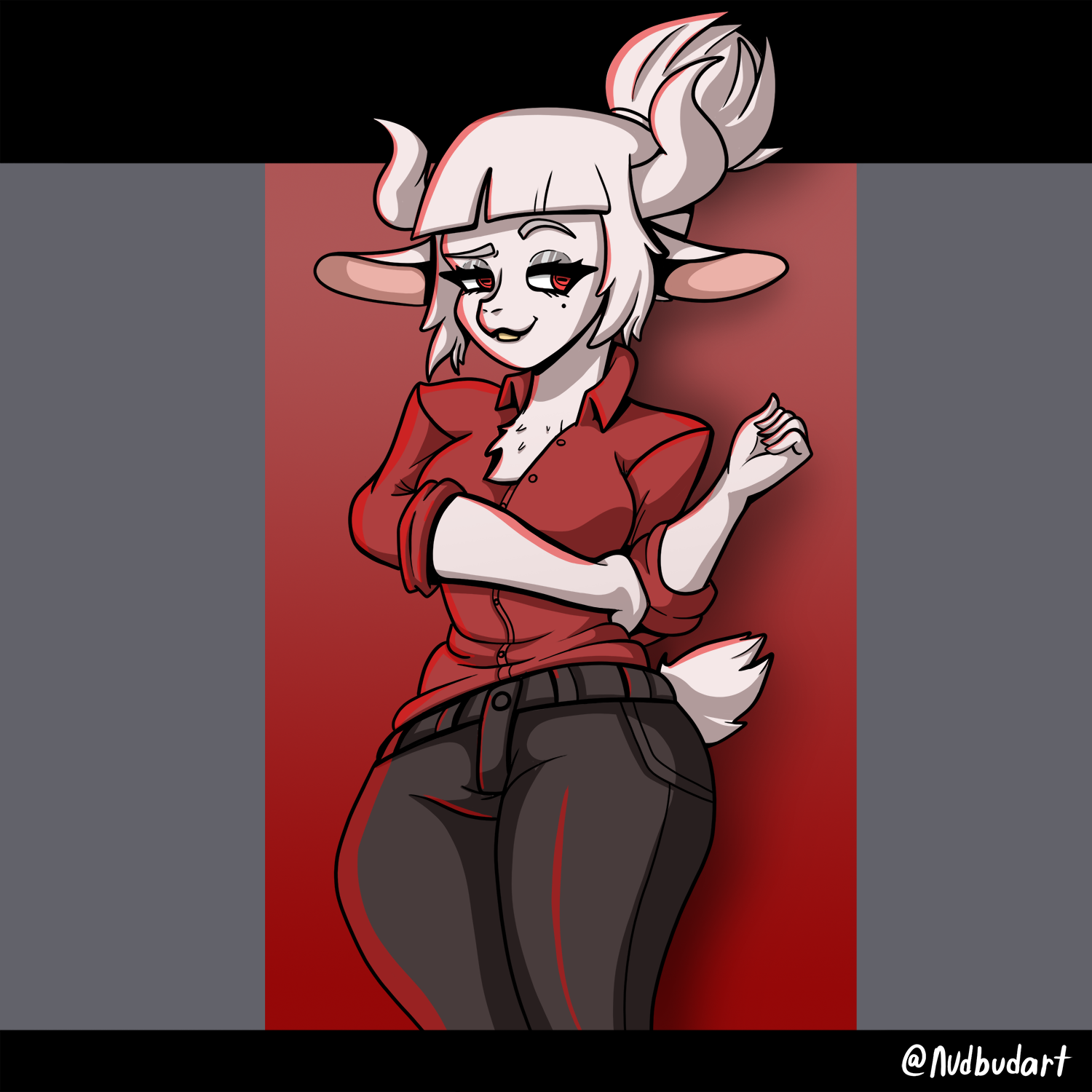 Goat Lucifer (Helltaker) Rule 34 Image