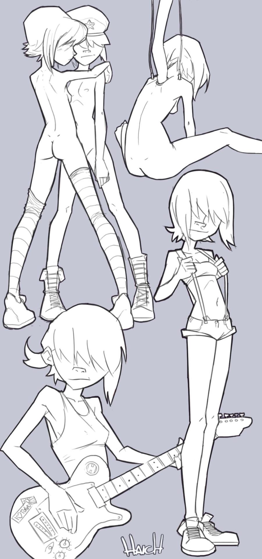 Cyborg Noodle (Gorillaz) Rule 34 Image