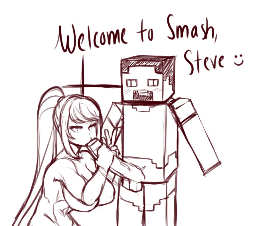 Steve (Minecraft) Rule 34 Image