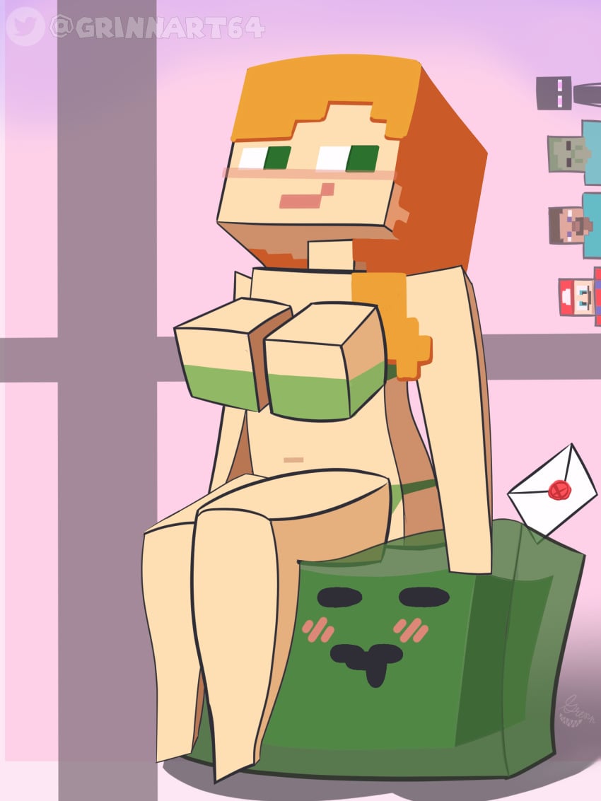 Alex (Minecraft) Rule 34 Image