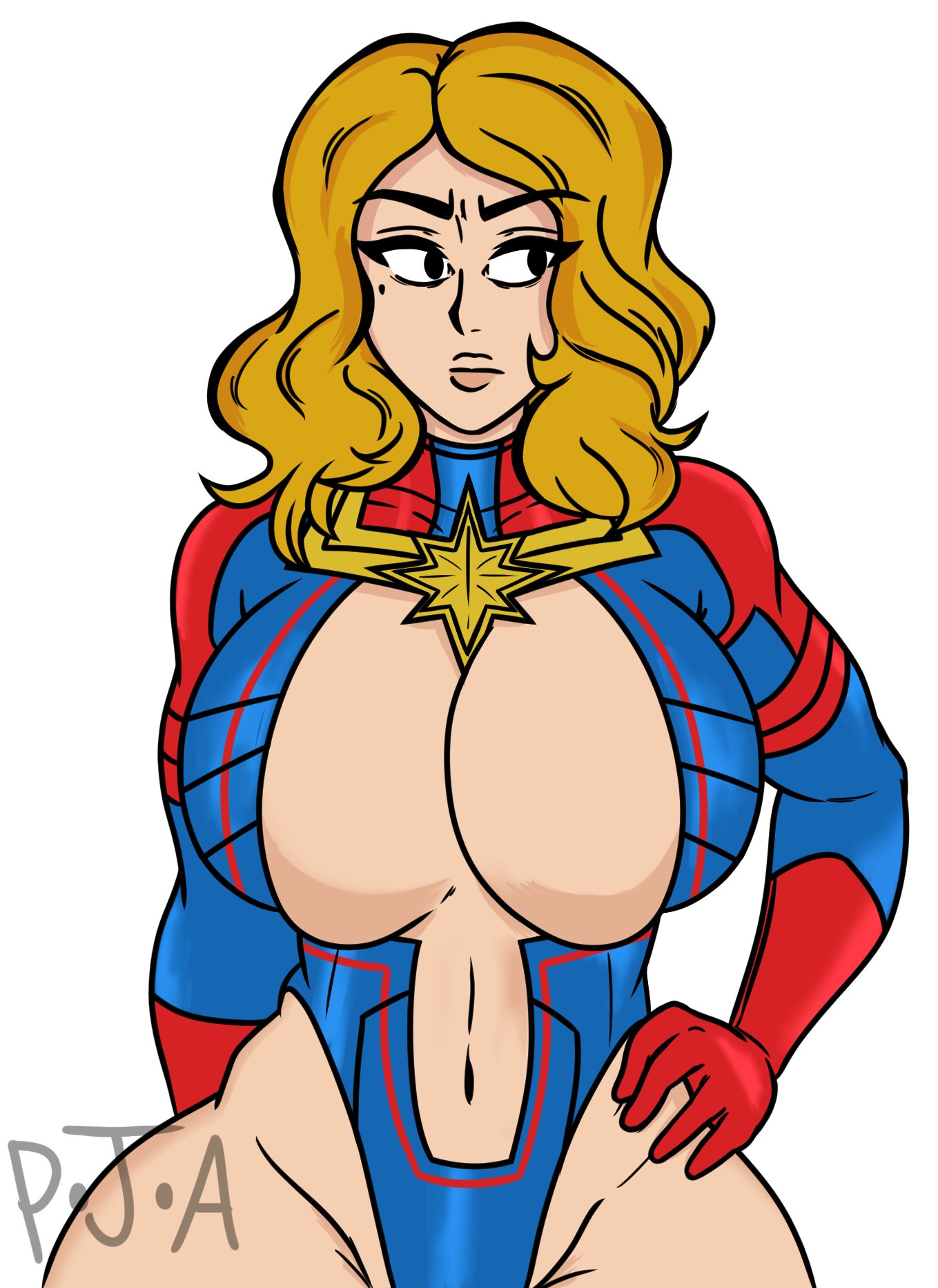 Captain Marvel (Marvel) Rule 34 Image