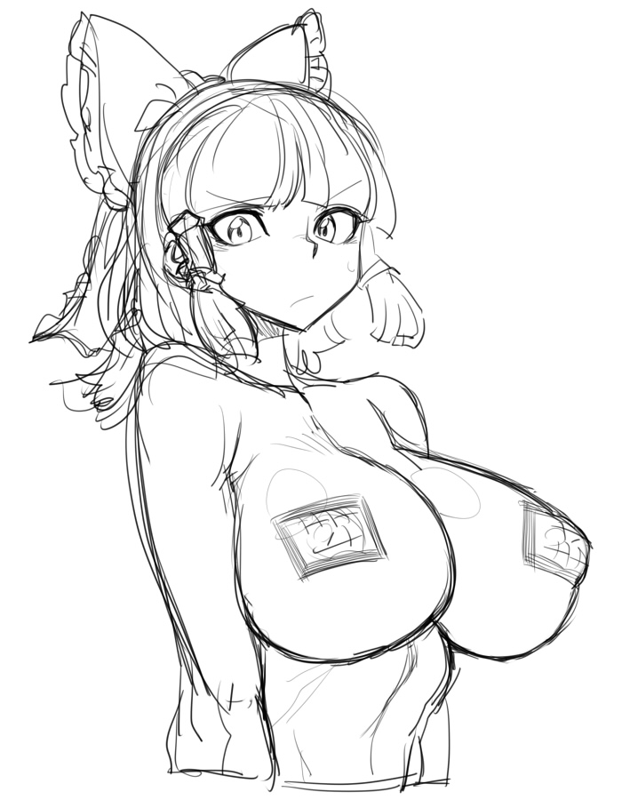Reimu Hakurei (Touhou) Rule 34 Image