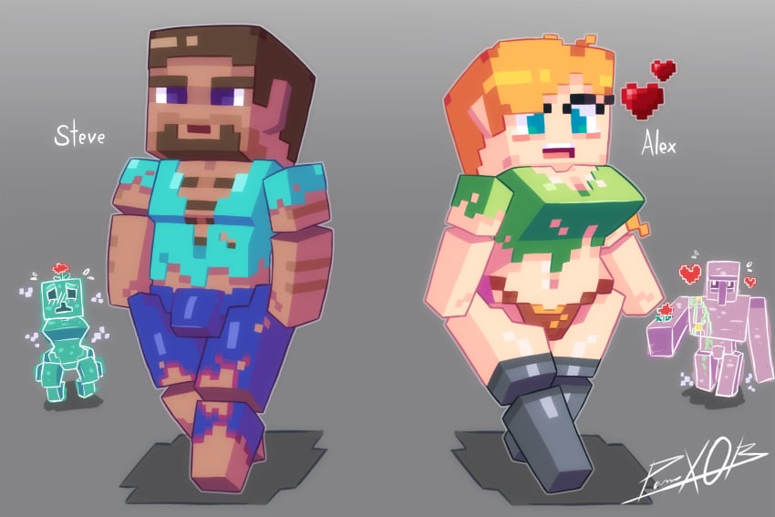 Alex (Minecraft) Rule 34 Image