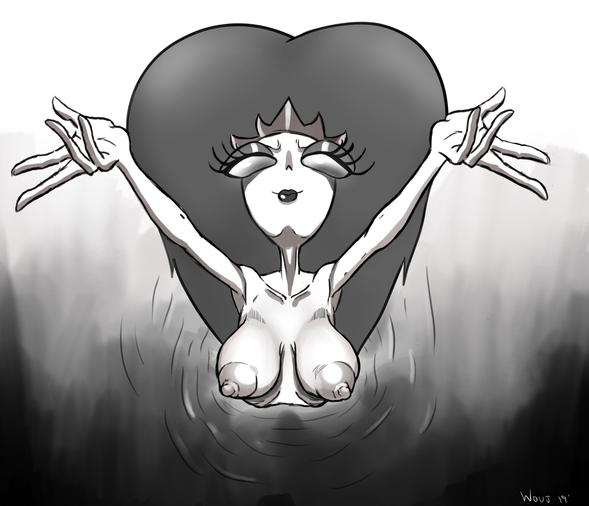 Black Puddle Queen (Cartoon Network) Rule 34 Image