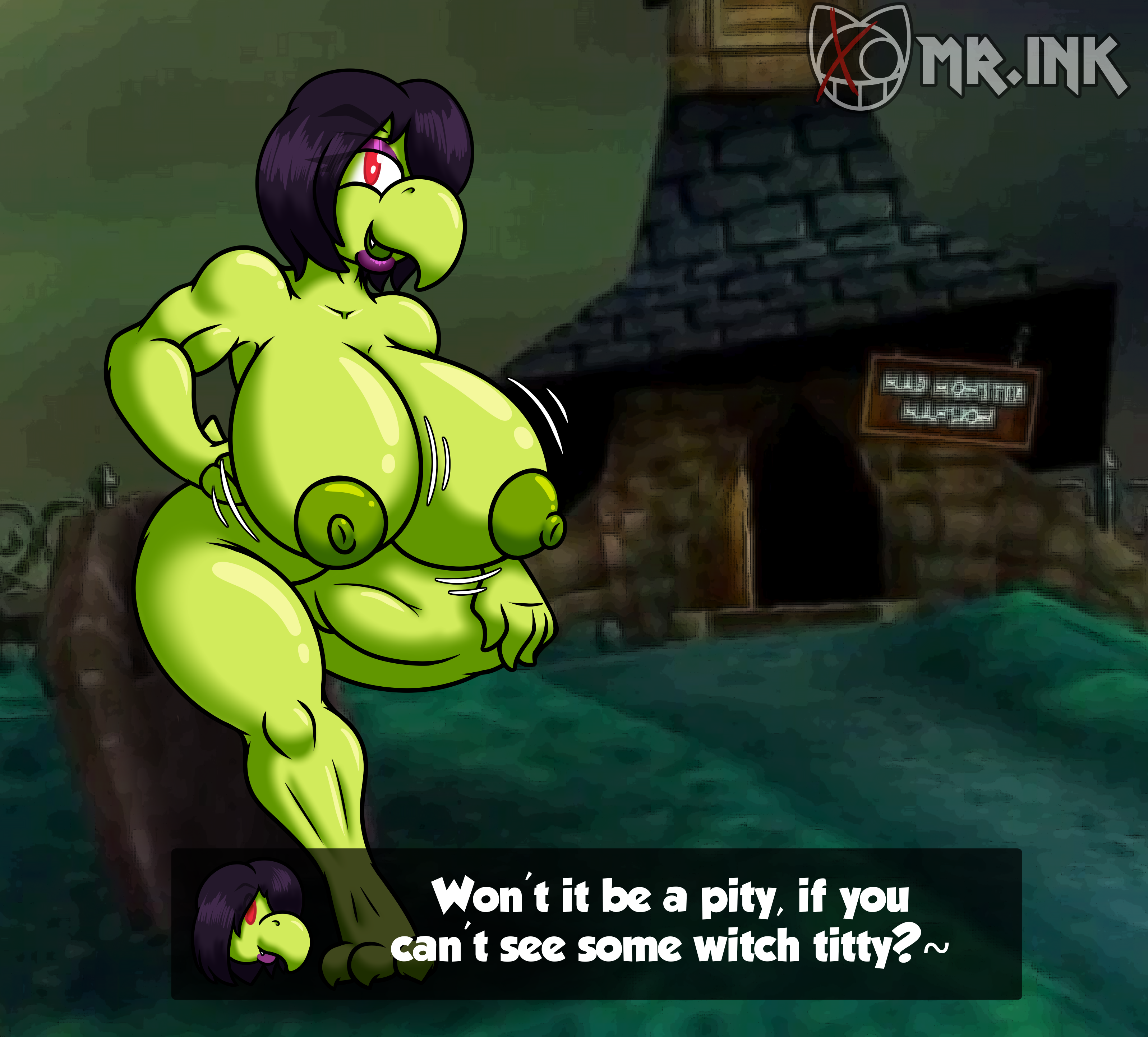 Gruntilda Winkybunion (Banjo-Kazooie) Rule 34 Image