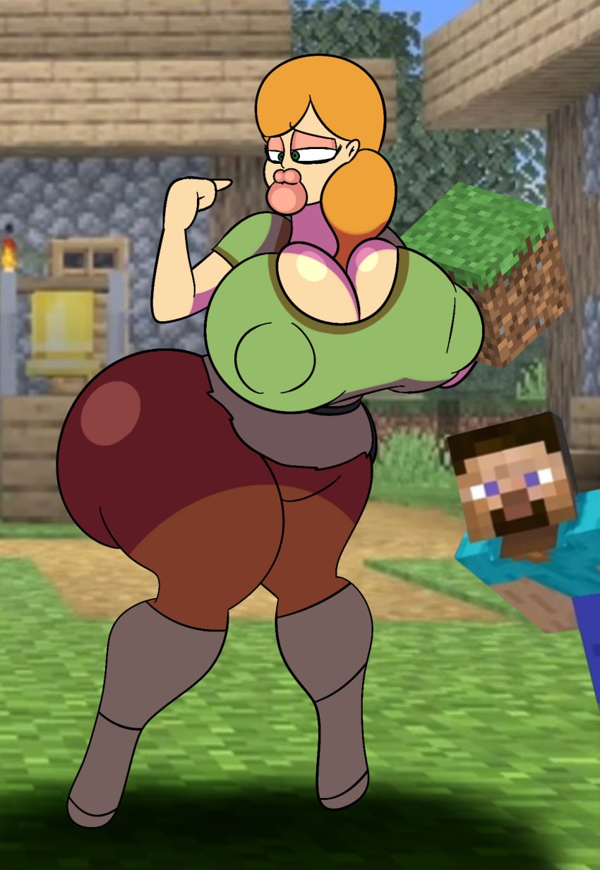 Alex (Minecraft) Rule 34 Image