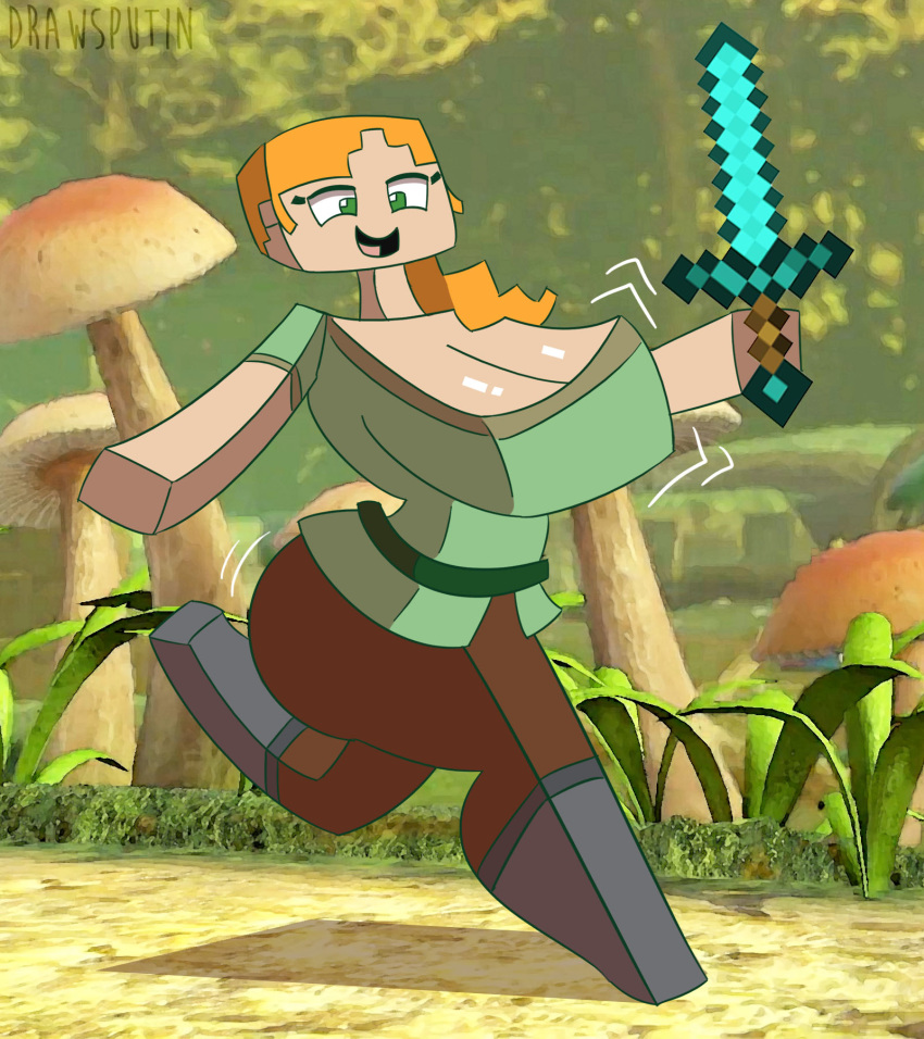 Alex (Minecraft) Rule 34 Image