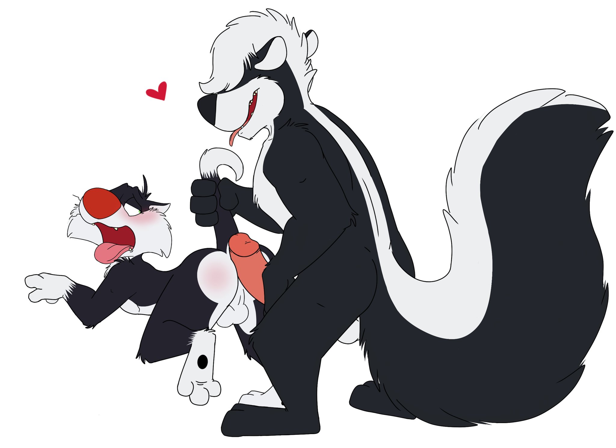 Pitu Le Pew (Looney Tunes) Rule 34 Image