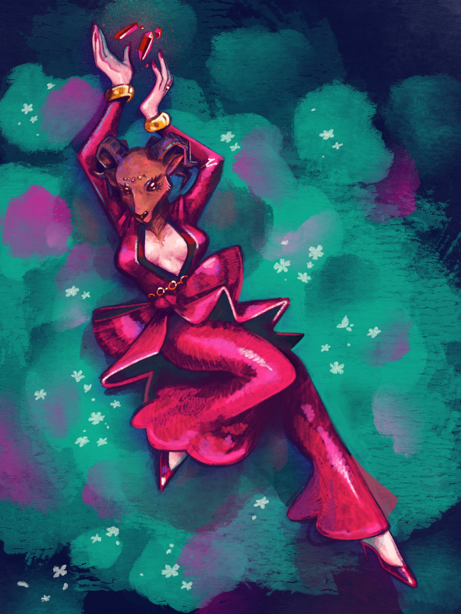 Crimson Acid (Paradise Killer) Rule 34 Image