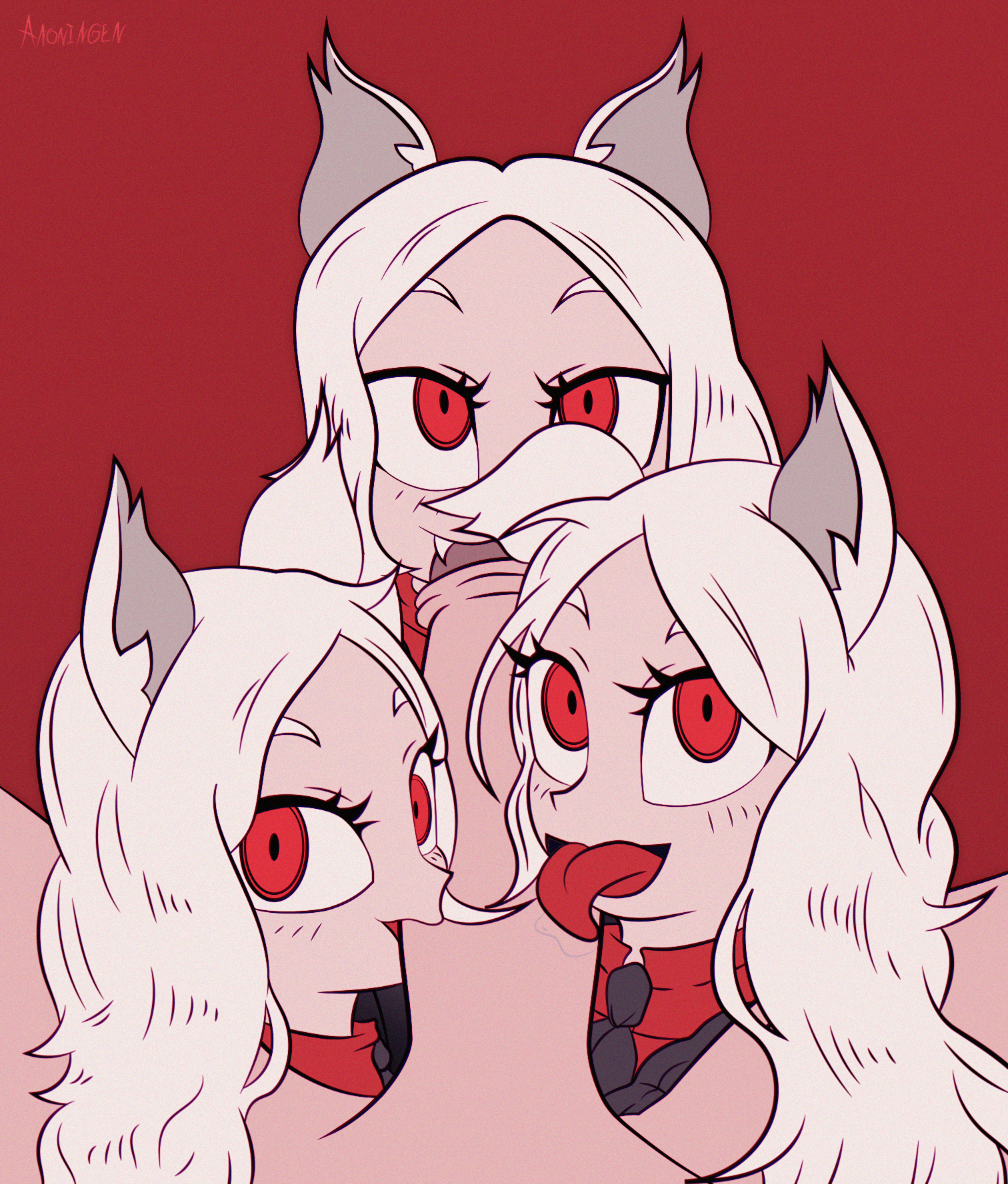 Cerberus (Helltaker) Rule 34 Image