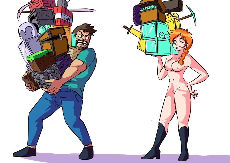 Alex (Minecraft) Rule 34 Image