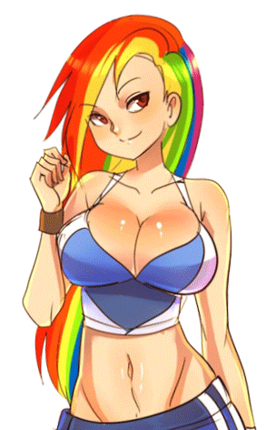 Rainbow Dash (Mlp) Rule 34 Image
