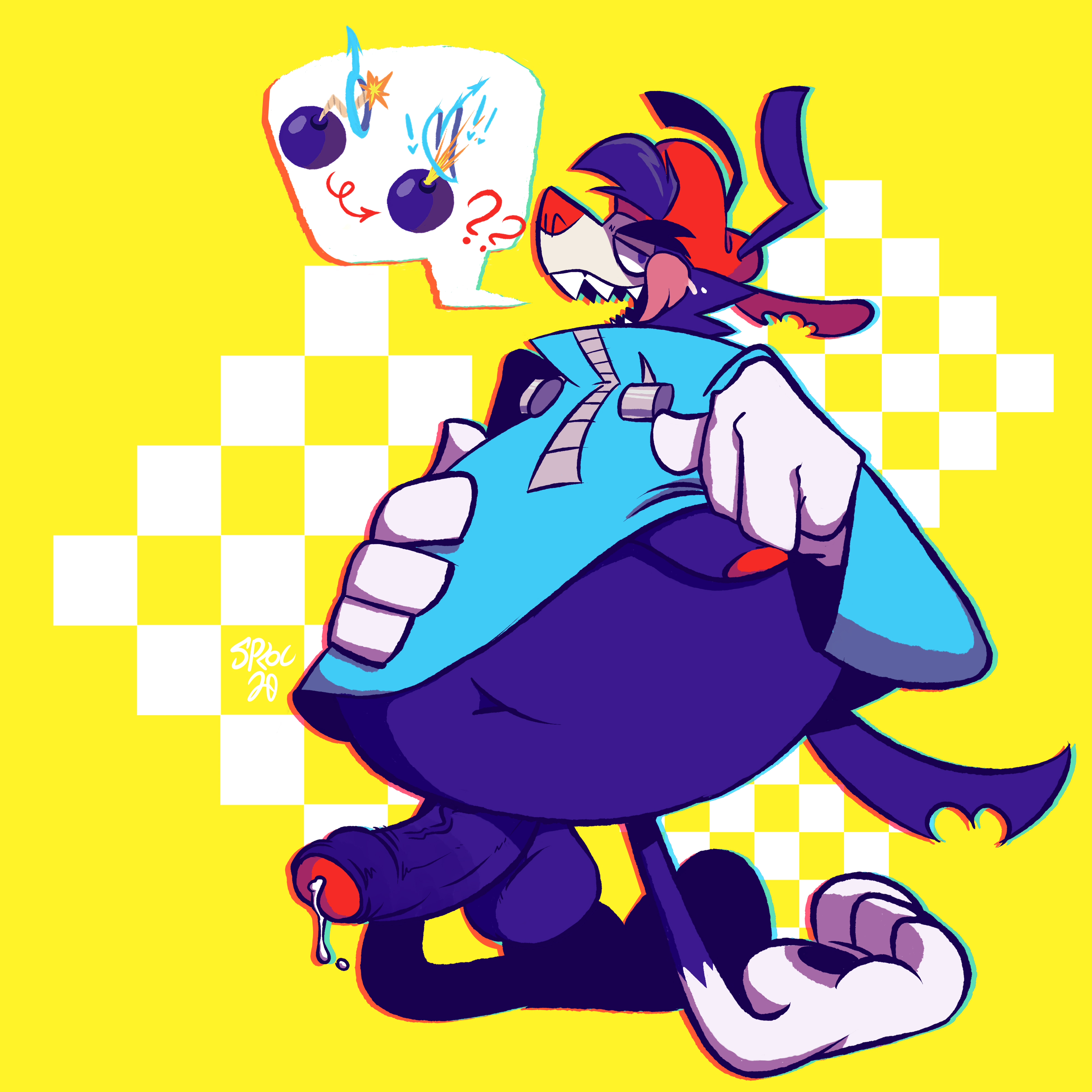 Wakko Warner (Animaniacs) Rule 34 Image