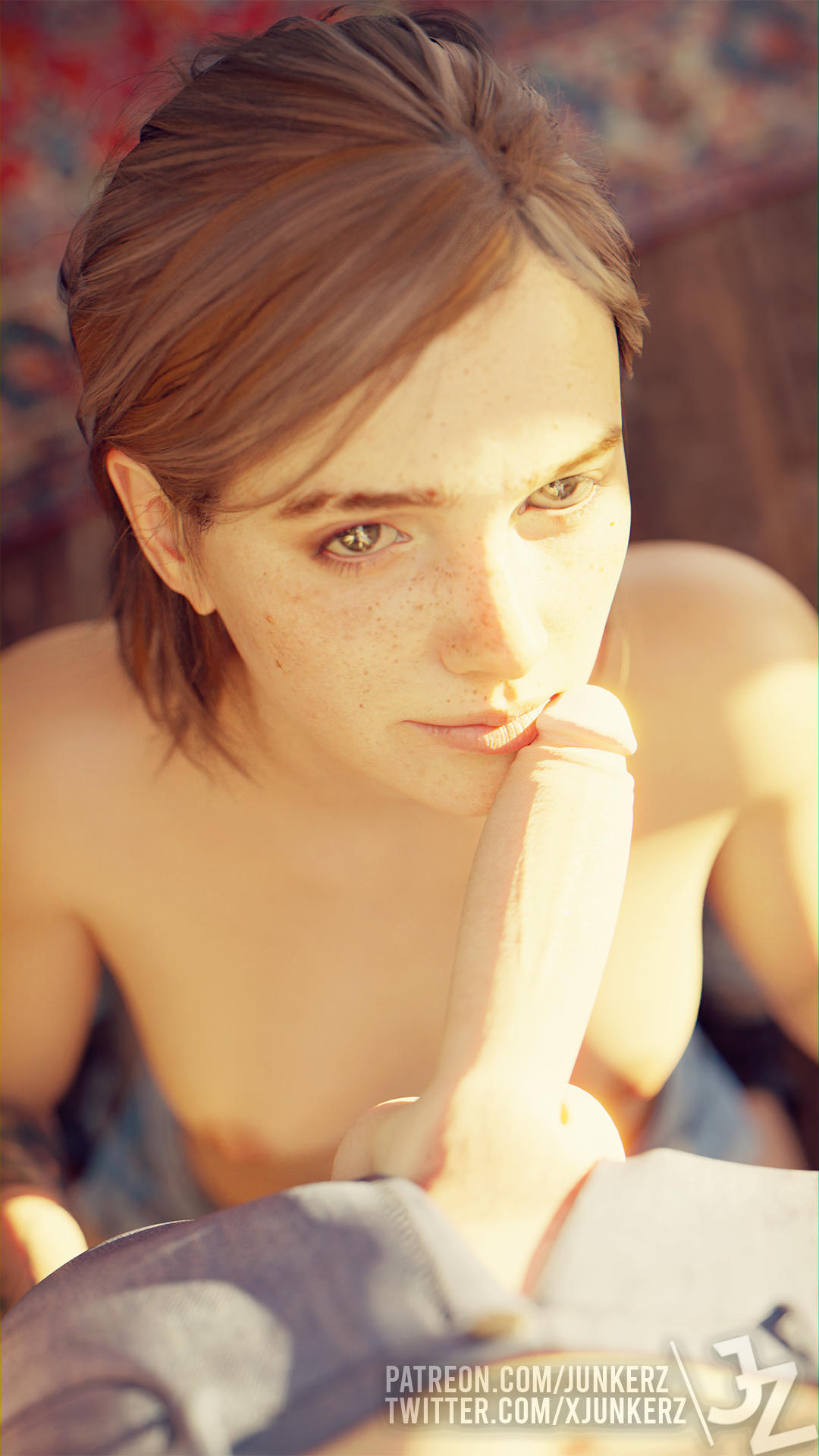 Ellie (The Last Of Us) Rule 34 Image