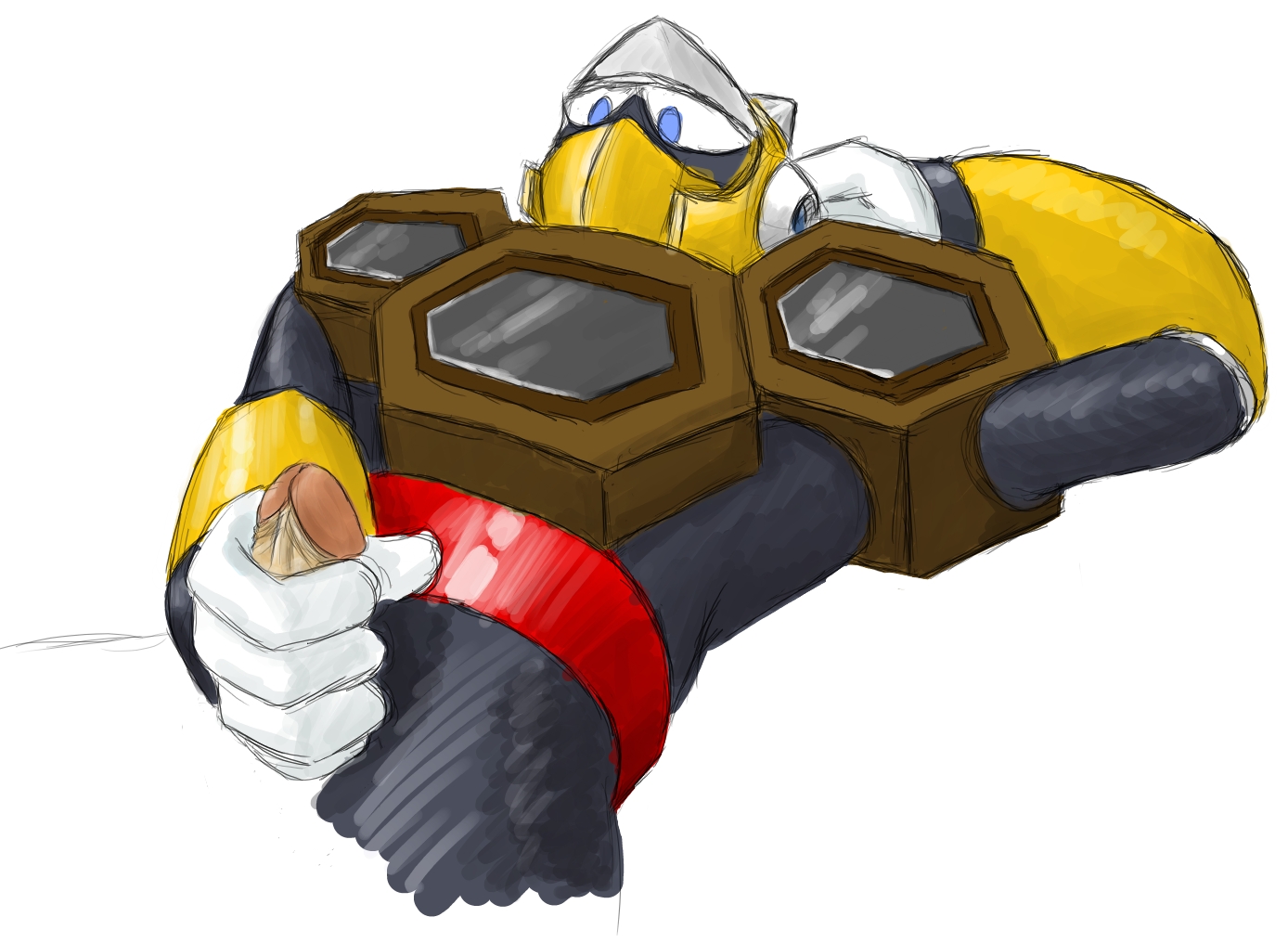 Hornet Man (Capcom) Rule 34 Image