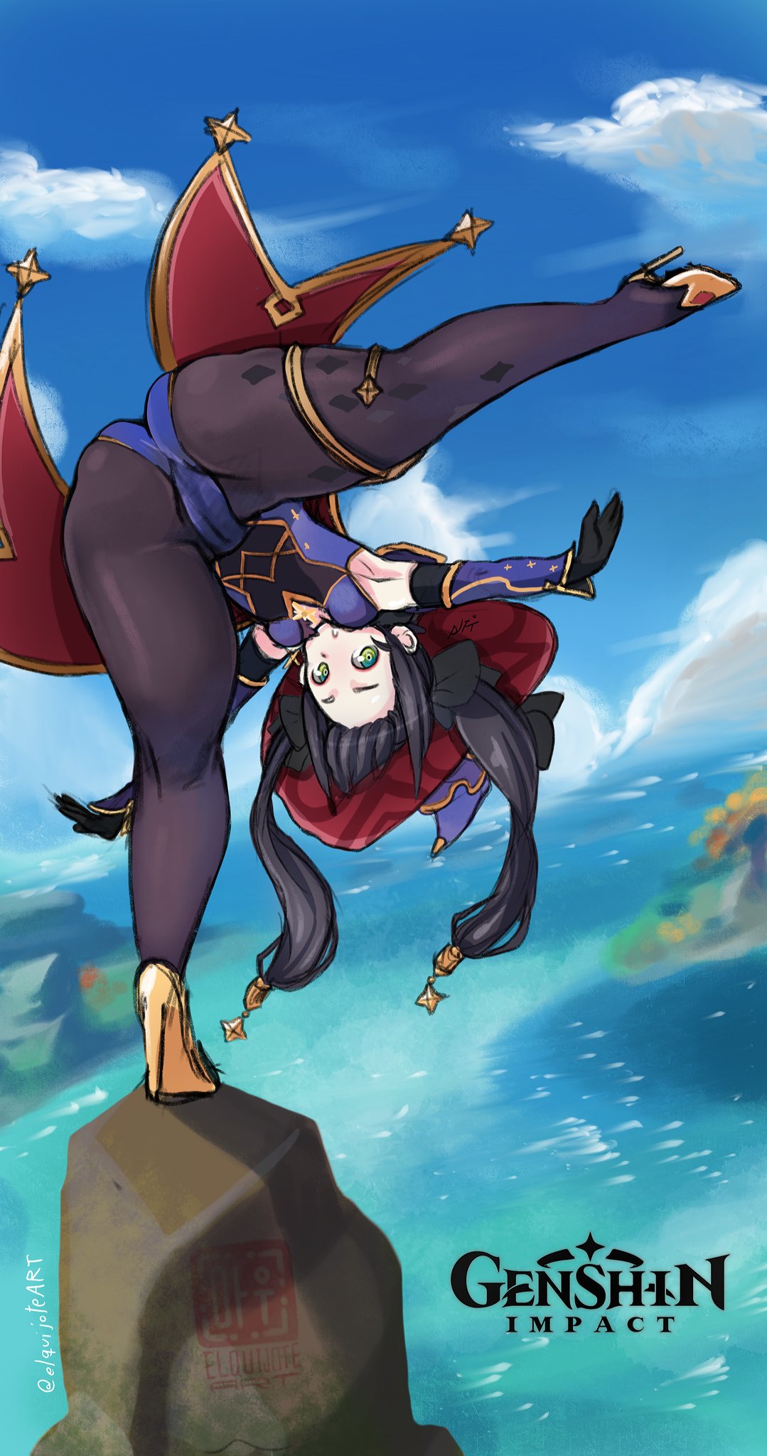 Mona (Genshin Impact) Rule 34 Image
