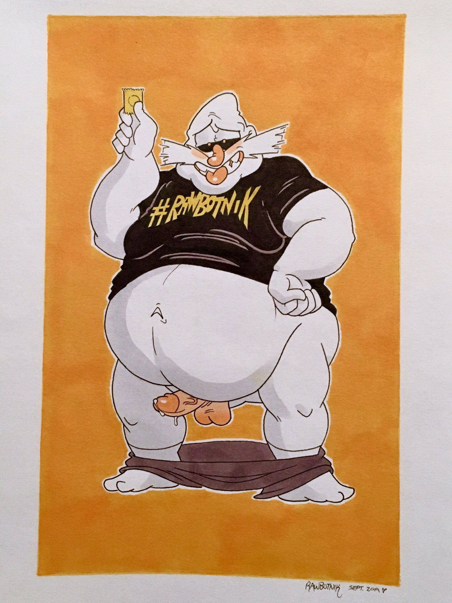 Dr. Eggman (Adventures Of Sonic The Hedgehog) Rule 34 Image