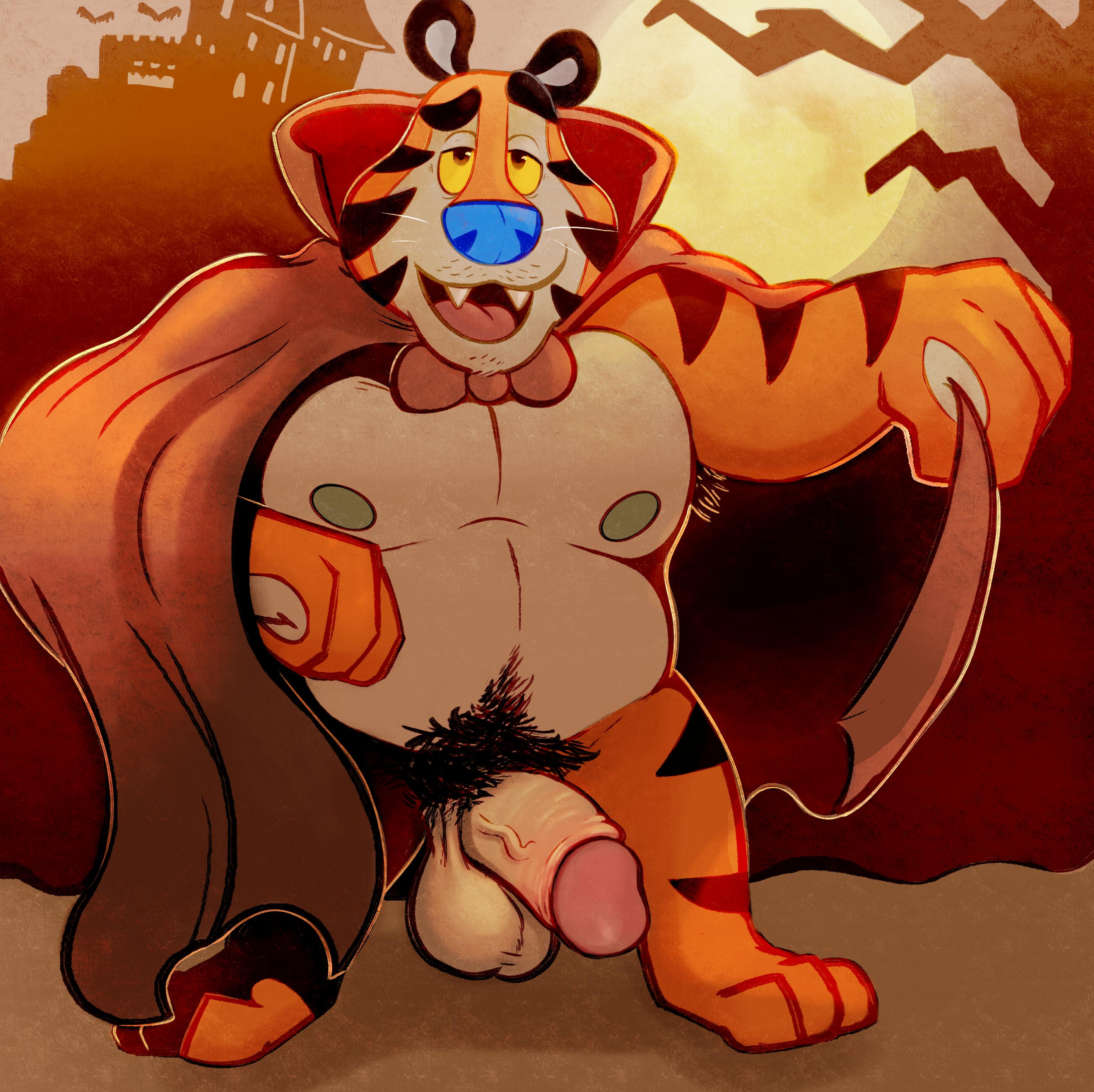 Tony The Tiger (Frosted Flakes) Rule 34 Image