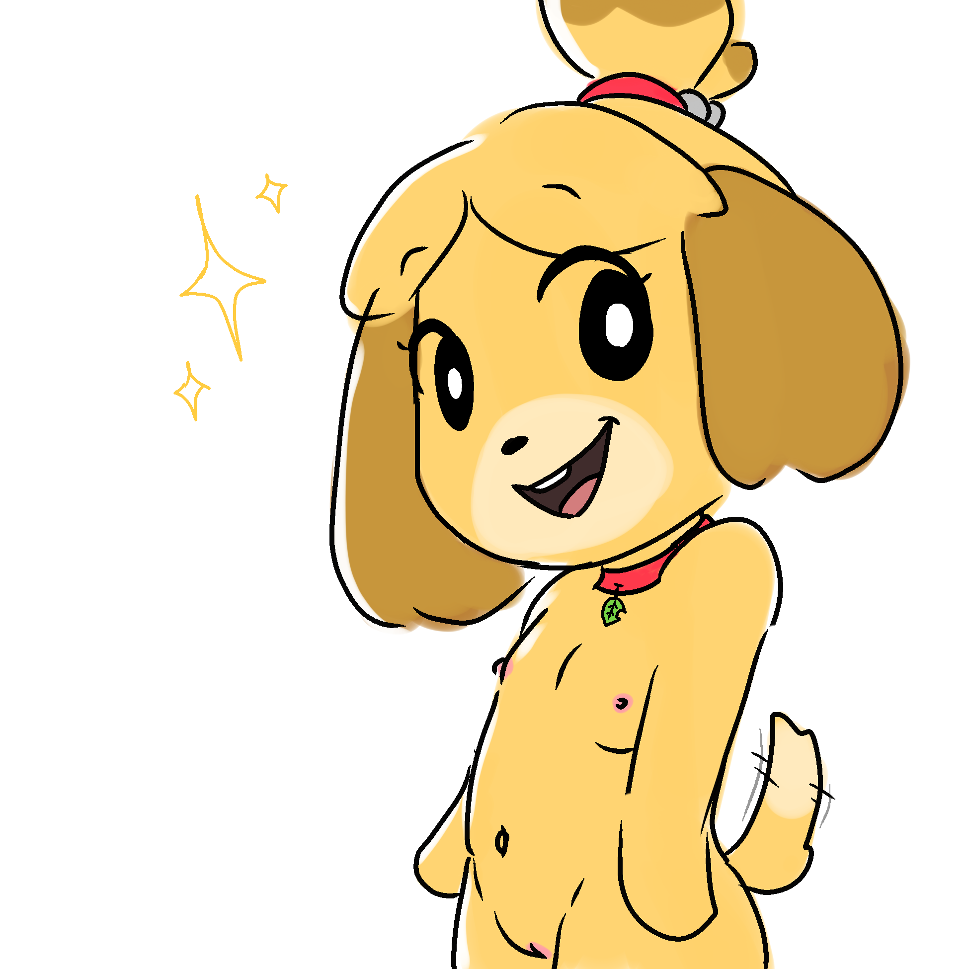 Isabelle (Animal Crossing) Rule 34 Image
